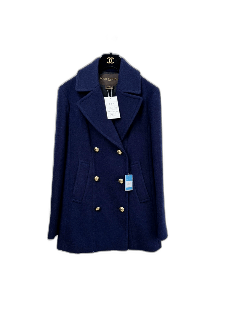 Louis Vuitton Louis Vuitton Wool Coat in Excellent Condition -2505 Size S / US 4 / IT 40 - 1 Thumbnail