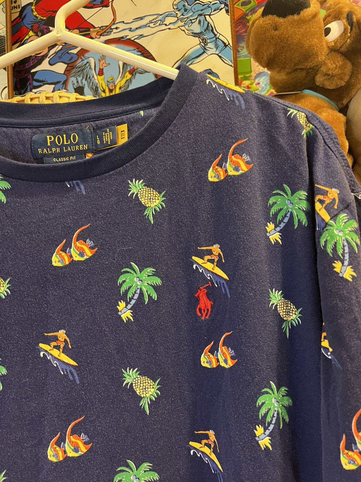 Polo Ralph Lauren Polo Ralph Lauren x Surf Style AOP Tee Size US L / EU 52-54 / 3 - 3 Thumbnail