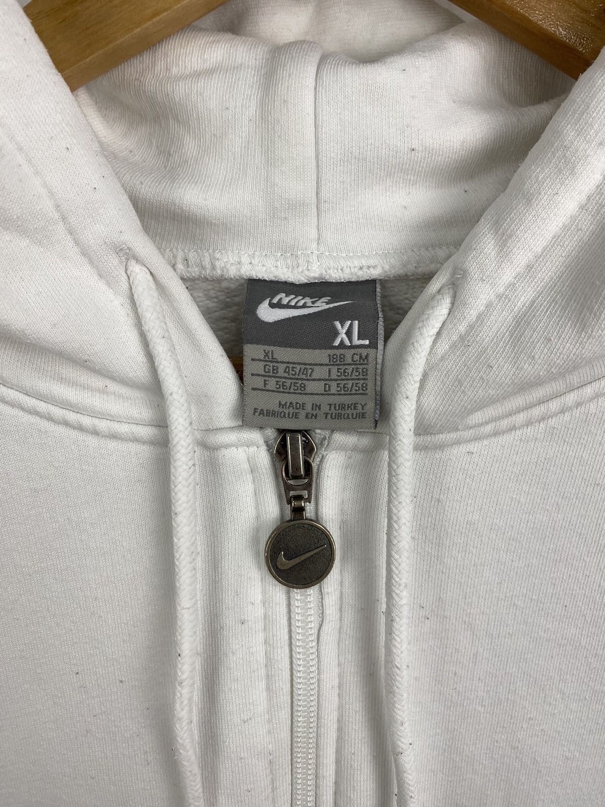 Nike 🇺🇸 Vintage 90s Nike Athletic zip hoodie rare retro Y2K Size US XL / EU 56 / 4 - 5 Thumbnail