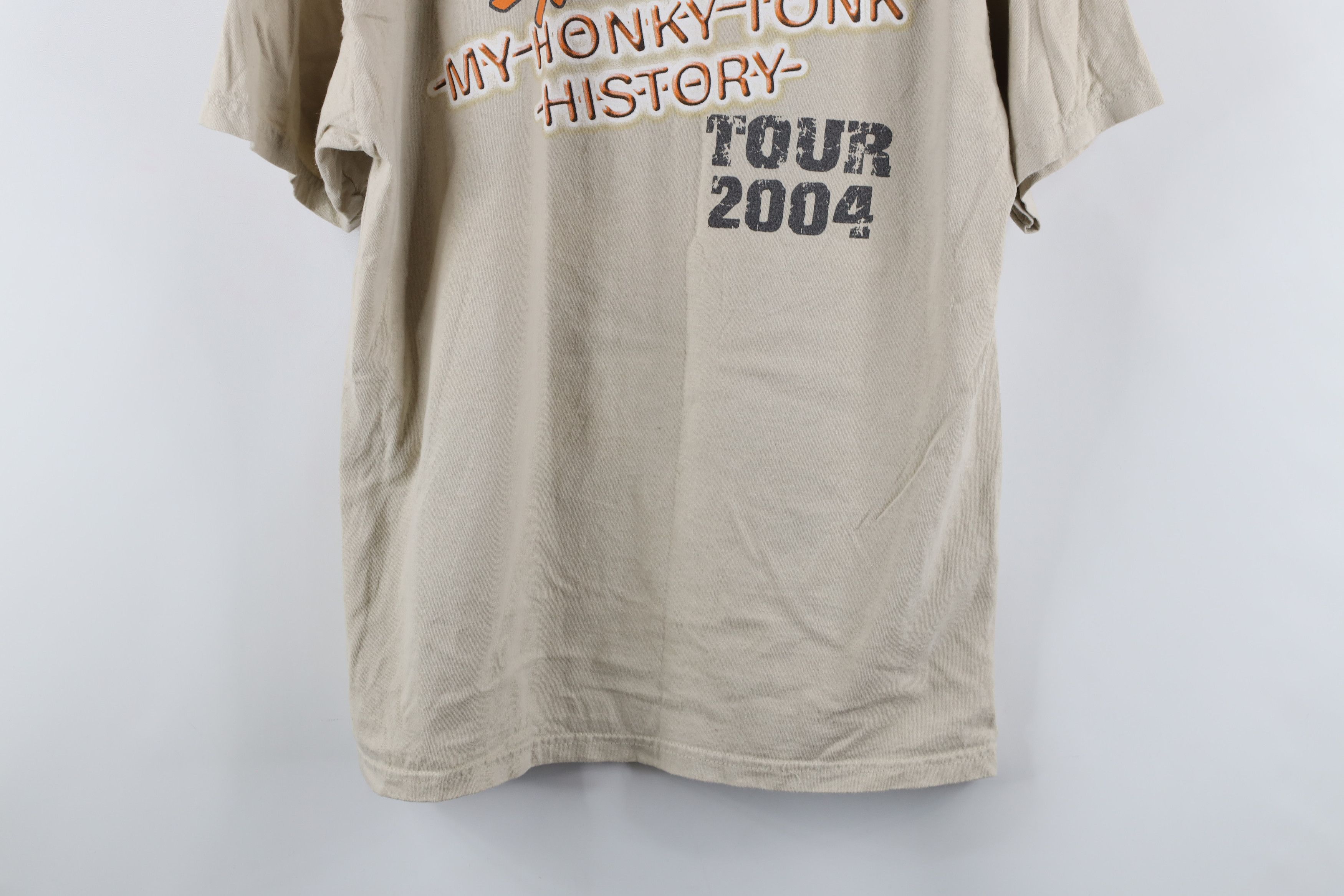 Vintage Vintage Tonk History 2004 Travis Tritt Band Tour T-Shirt Size US L / EU 52-54 / 3 - 9 Thumbnail