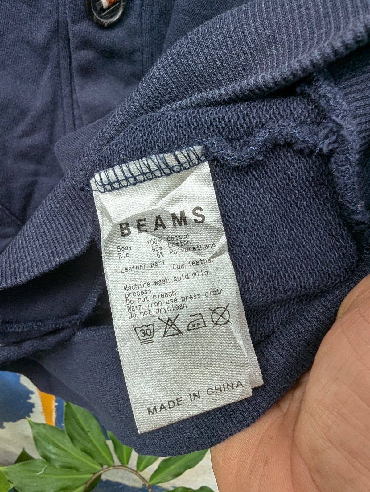 Beams Plus Beams Snap Buttonup Sweatshirt Hoodie Size US L / EU 52-54 / 3 - 4 Thumbnail