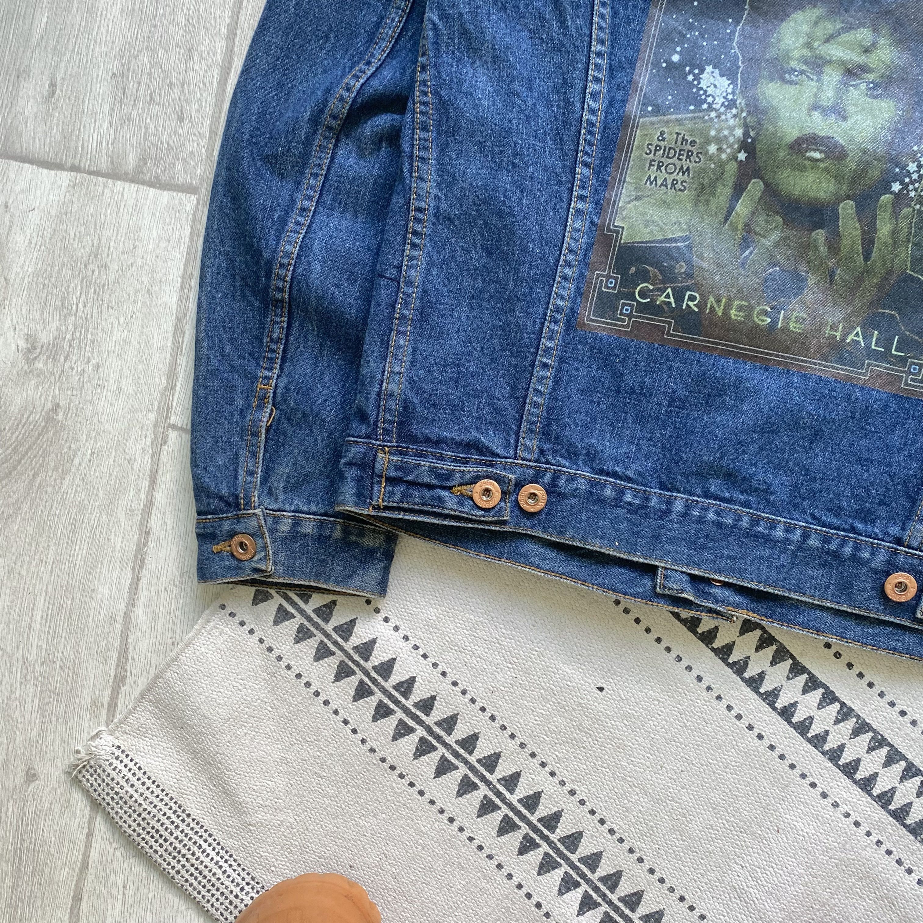 Diesel Vintage 90s David Bowie Denim jacket Zara . lee levis Size US M / EU 48-50 / 2 - 11 Thumbnail