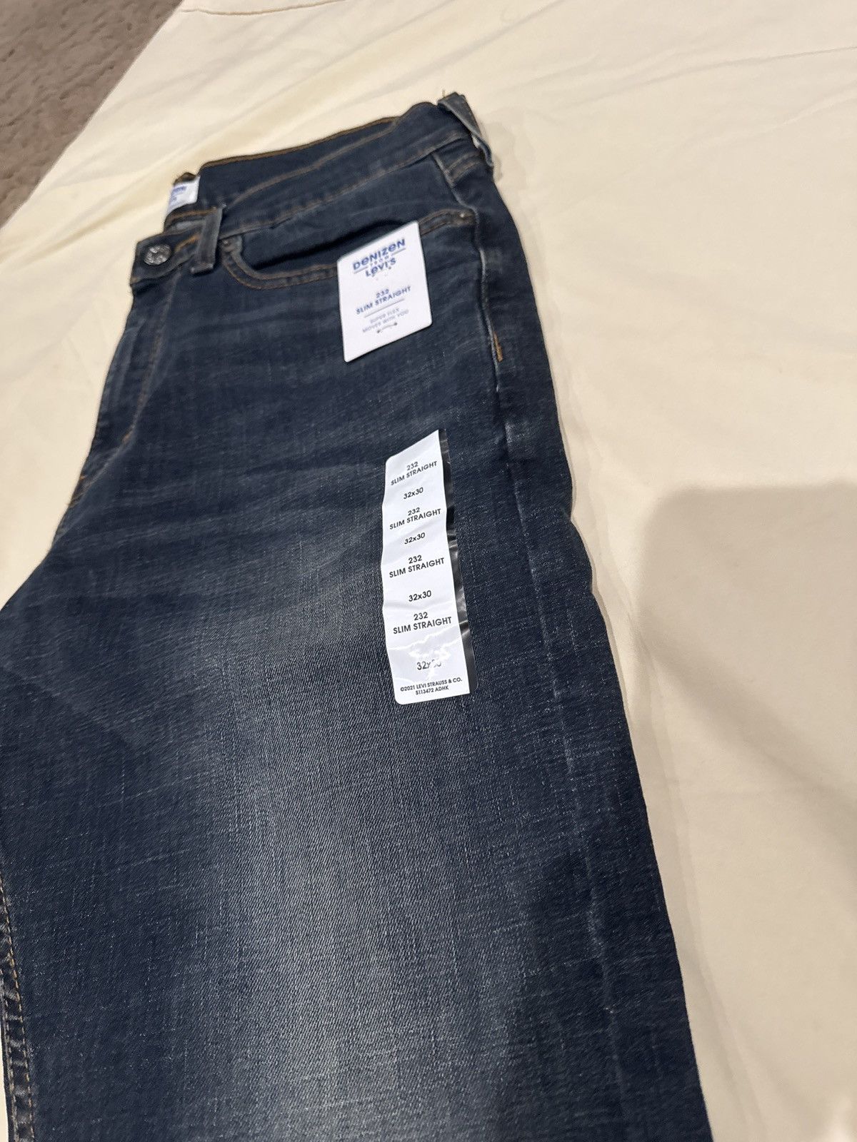 Levi's Denizen Levi’s 32x30 slim straight Size US 32 / EU 48 - 4 Thumbnail