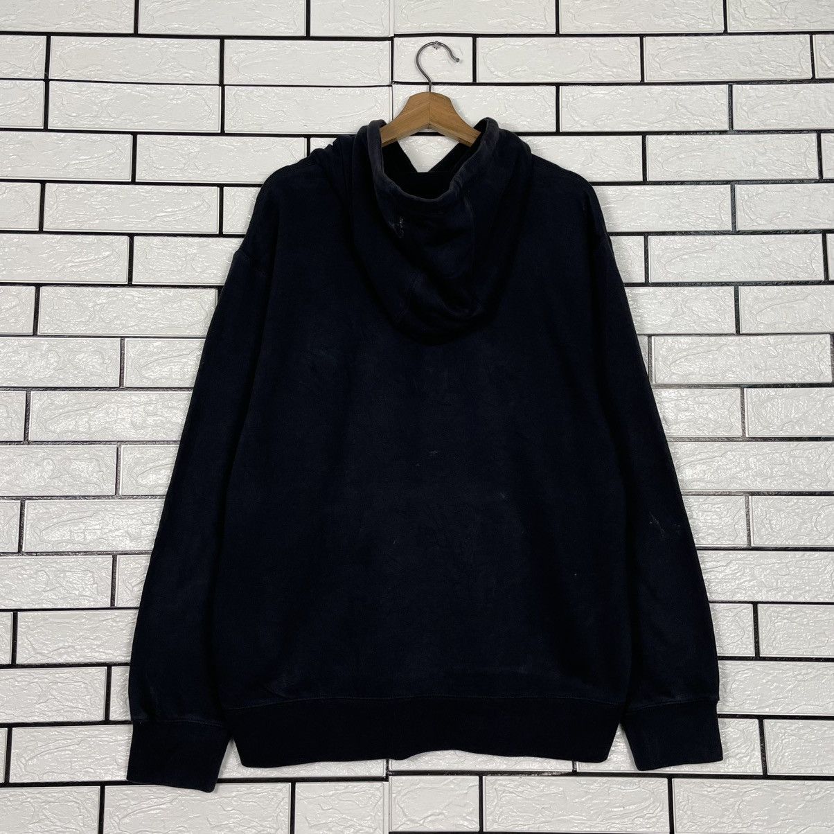 Nike Nike Big Logo Pullover Black Hoodie Size US L / EU 52-54 / 3 - 7 Thumbnail