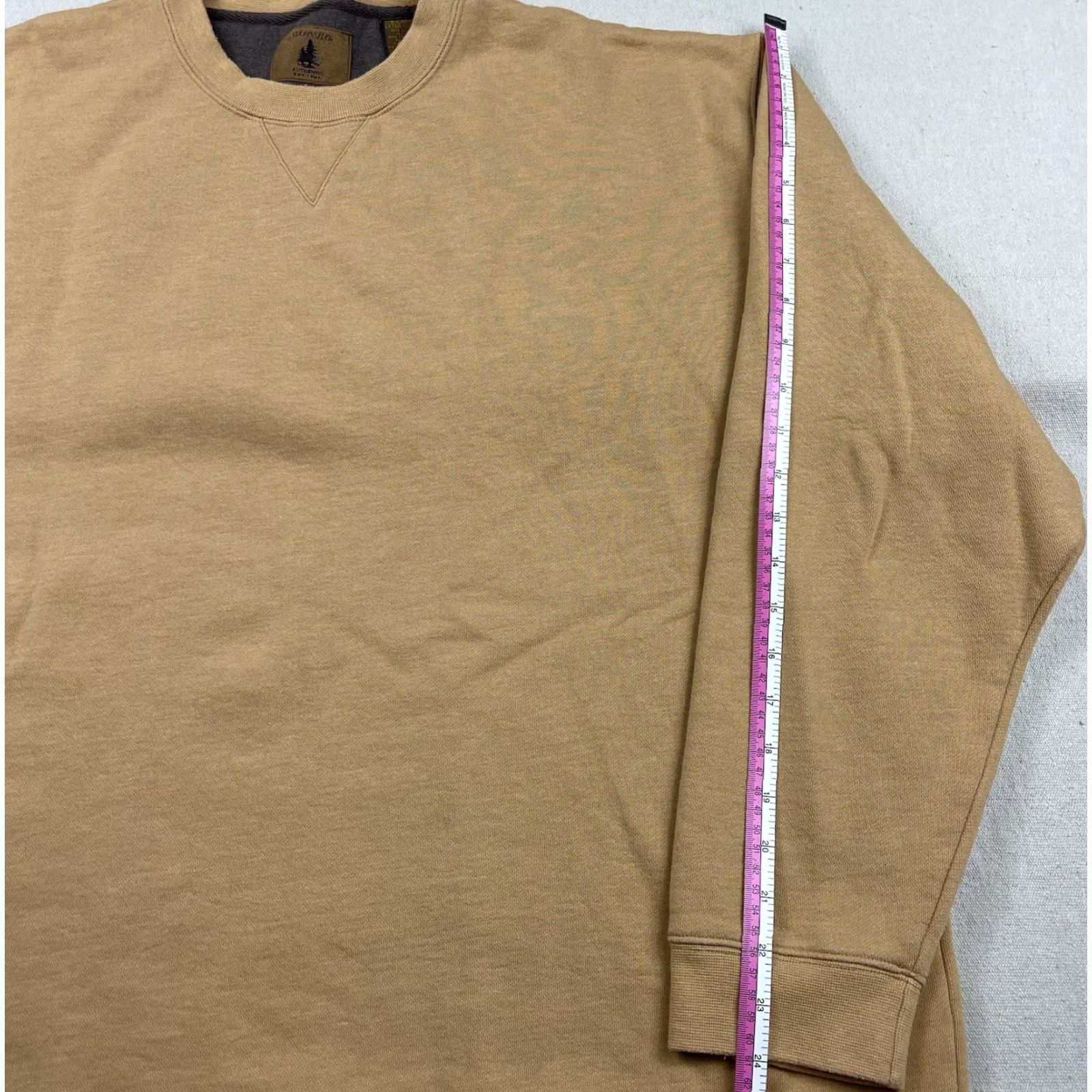 Vintage VINTAGE? No—ignore vintage. St. John's Bay XL Sweatshirt Crewneck Mens Pullover Fleece Gold Tan Outdoors 90s Outdoor All Seasons Mens Size US XL / EU 56 / 4 - 5 Thumbnail