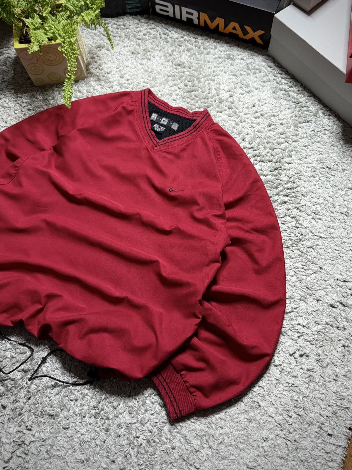 Nike 90s Nike Rare Nylon Jacket Vintage Streetwear Y2K Drill 90s Size US M / EU 48-50 / 2 - 3 Thumbnail