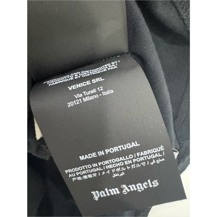 Palm Angels Palm Angels Gothic Logo T-Shirt Black Neon Green Men’s L Size US L / EU 52-54 / 3 - 7 Thumbnail