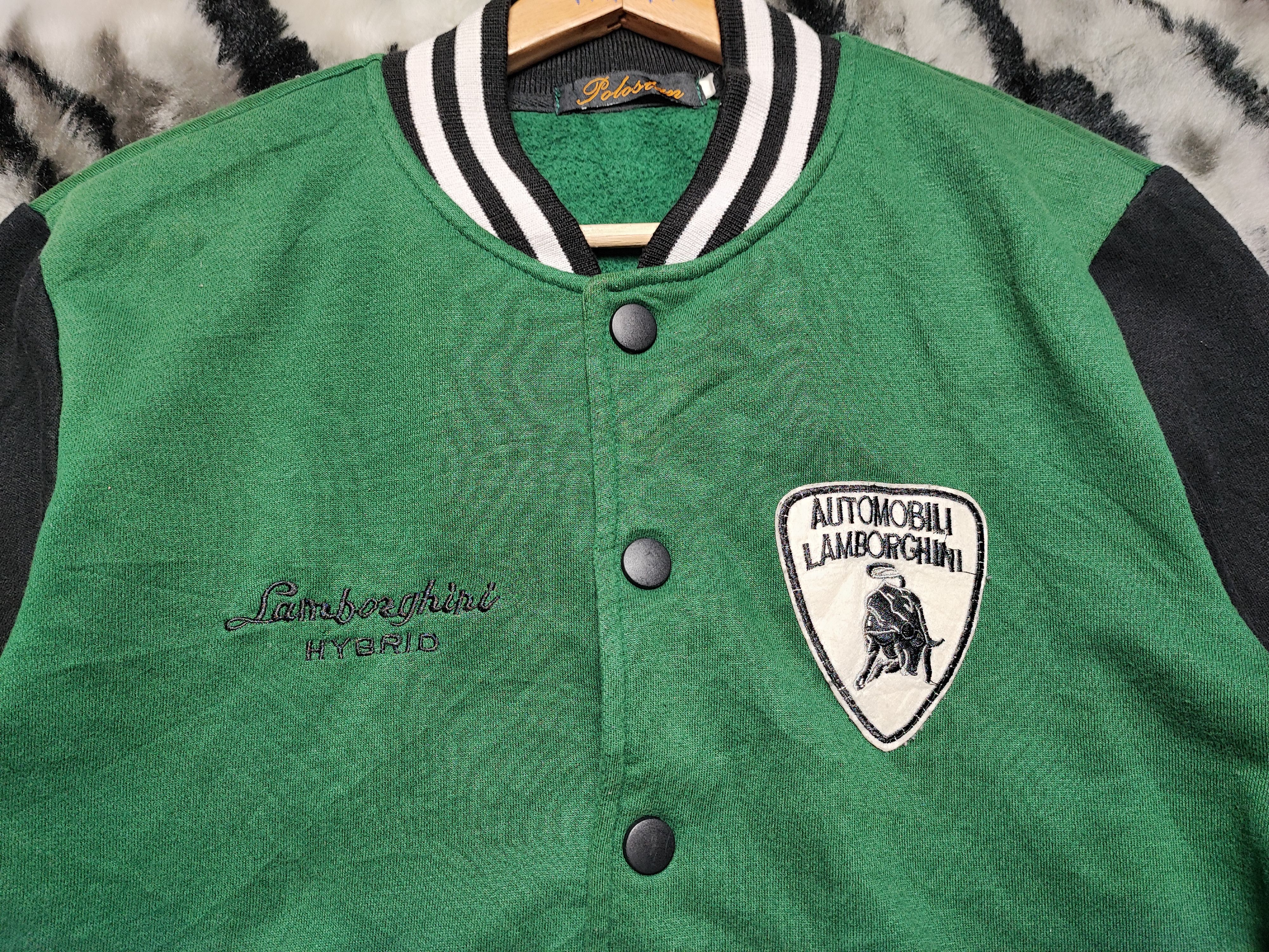 Lamborghini Lamborghini Hybrid Varsity Jacket Size US M / EU 48-50 / 2 - 8 Thumbnail