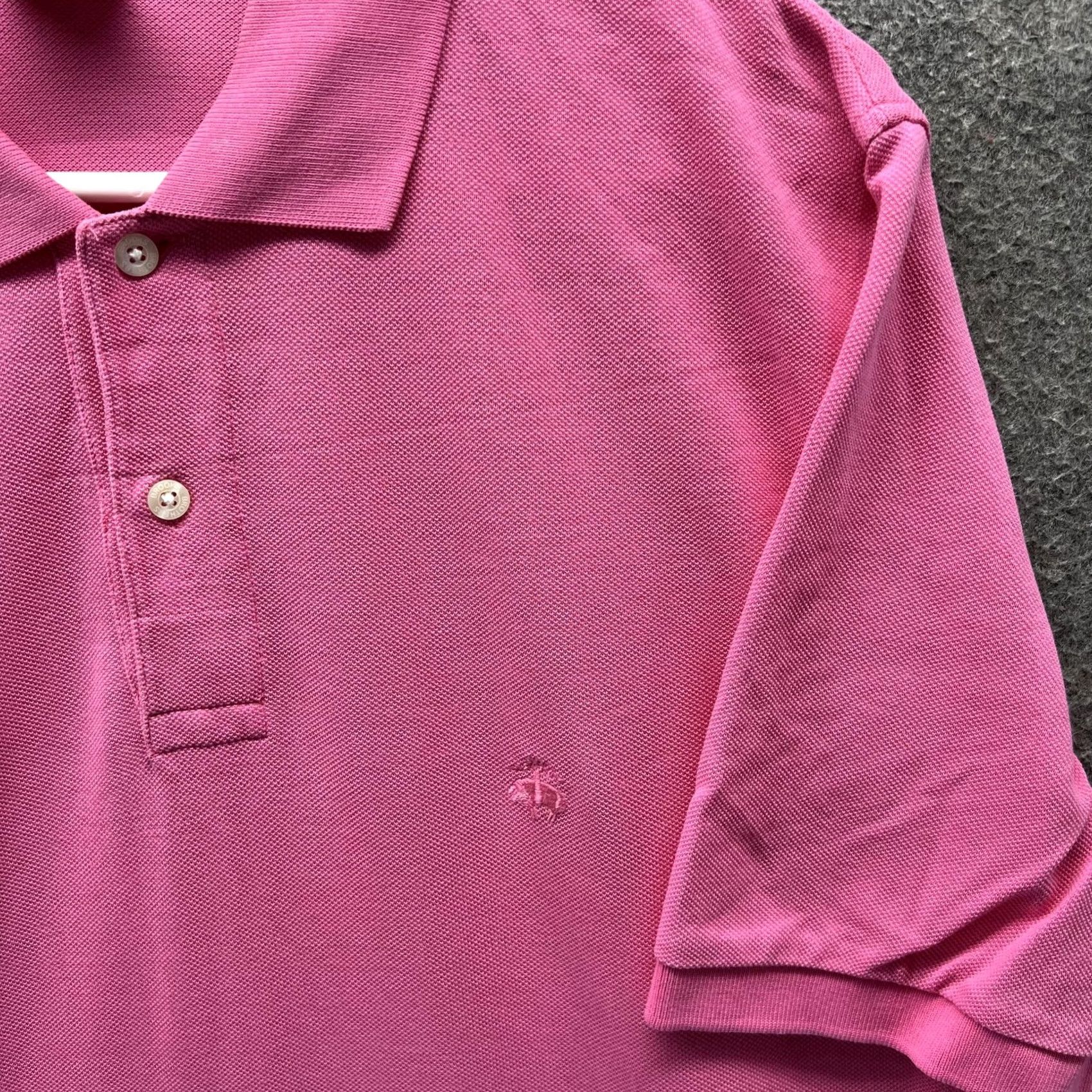 Brooks Brothers Brooks Brothers Polo Shirt Mens Medium Pink Performance Original Fit Cotton Polo Shirt Mens M Pink Brooks Brothers Size US M / EU 48-50 / 2 - 4 Thumbnail