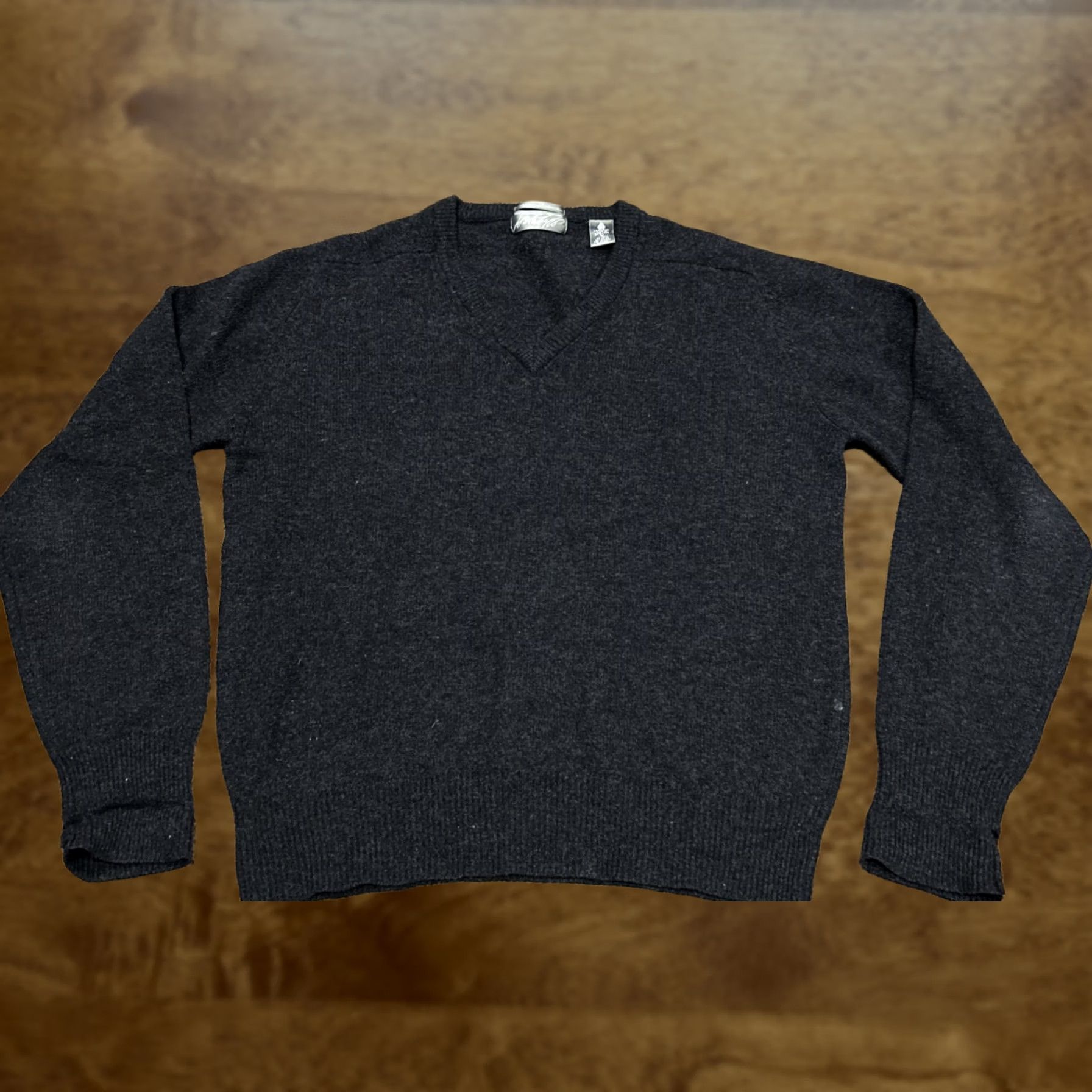 Vintage VINTAGE The Kensington Collection Sweater Shirt Mens Regular Knit Pullover 90s Black L Size US L / EU 52-54 / 3 - 1 Thumbnail
