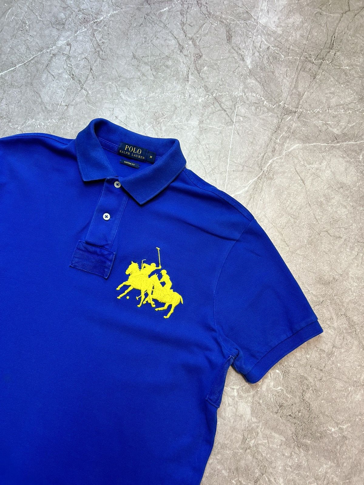 Polo Ralph Lauren Vintage Polo Ralph Lauren big Pony Polo Shirt Chief Keef Size US M / EU 48-50 / 2 - 9 Thumbnail