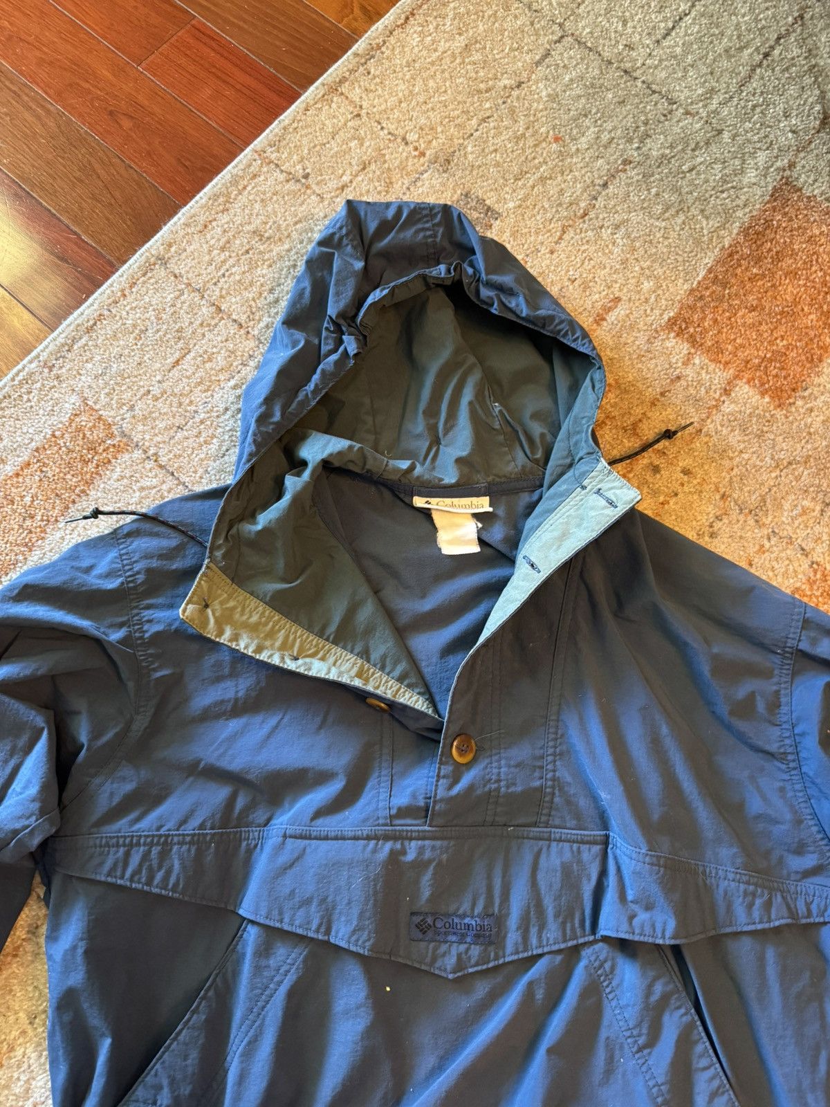 Columbia Columbia mens hooded rain jacket pullover Size US M / EU 48-50 / 2 - 2 Thumbnail