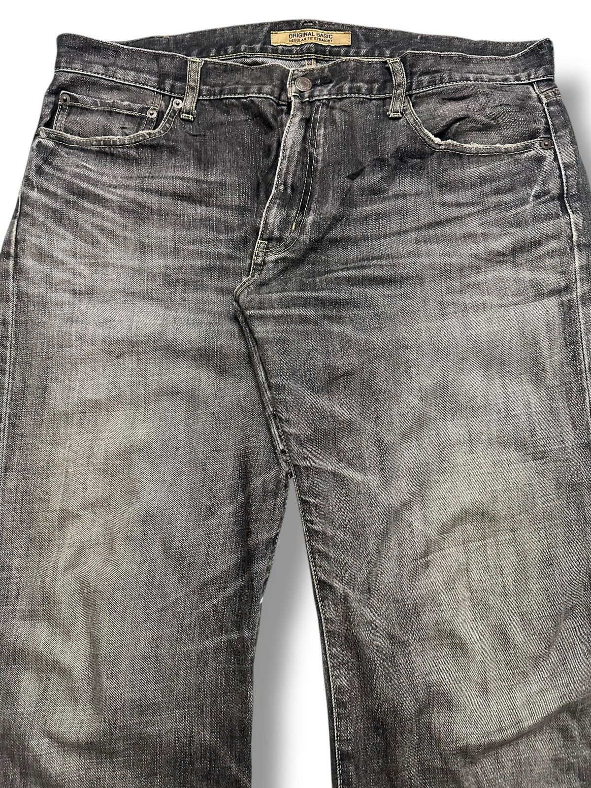 Japanese Brand Vintage Baggy Loose Style Jeans With Distressed and Faded Size US 38 / EU 54 - 4 Thumbnail