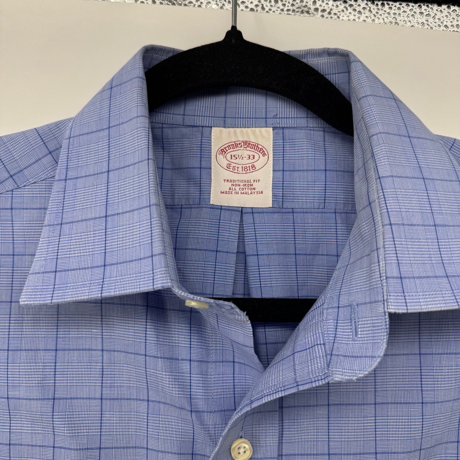Brooks Brothers Brooks Brothers Blue Buttons Shirt Mens 15.5 x 33 Tradition Size US M / EU 48-50 / 2 - 2 Thumbnail