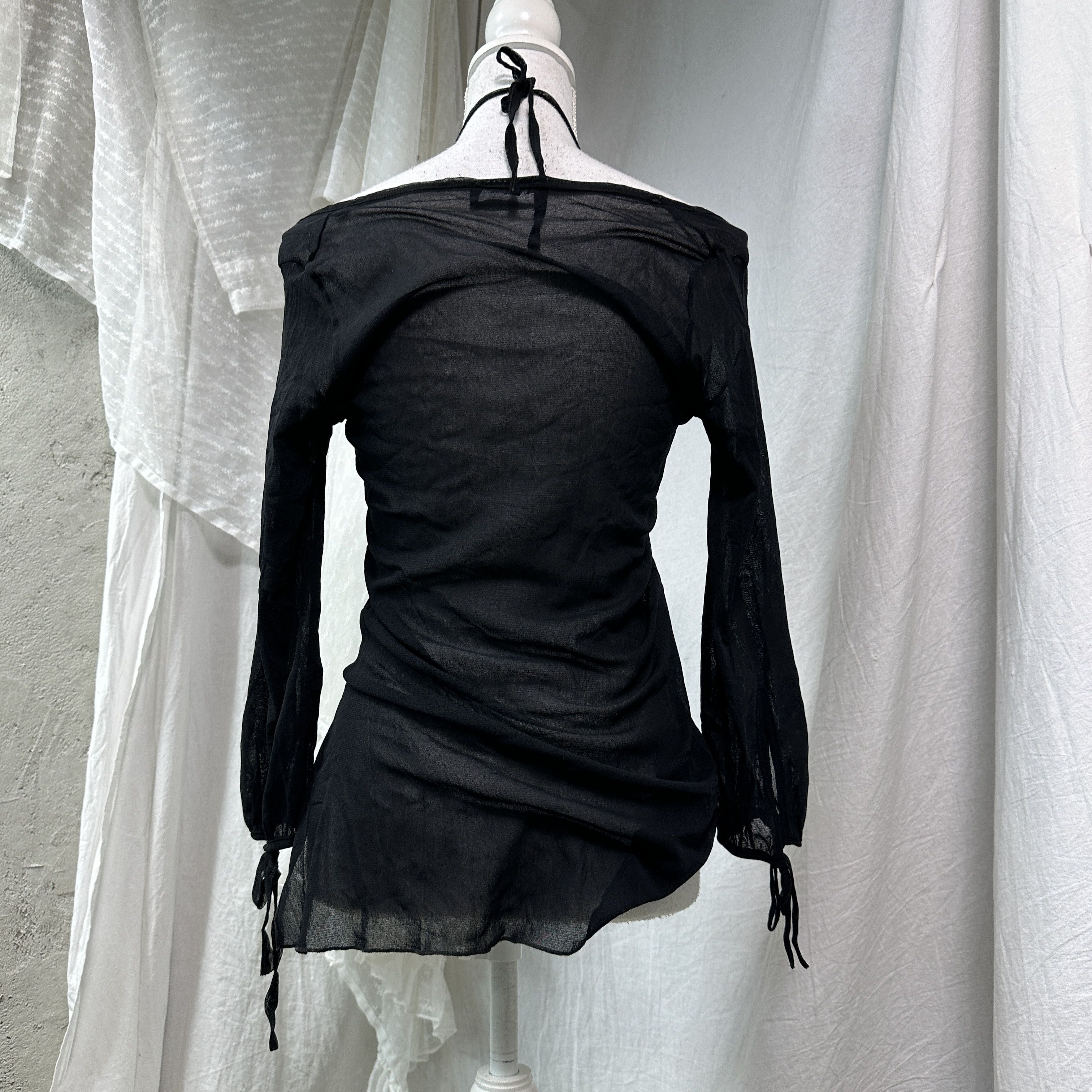 Vintage Vintage Avant Garde Mesh Lightweight Dress / Tunic Y2K Size S / US 4 / IT 40 - 7 Thumbnail