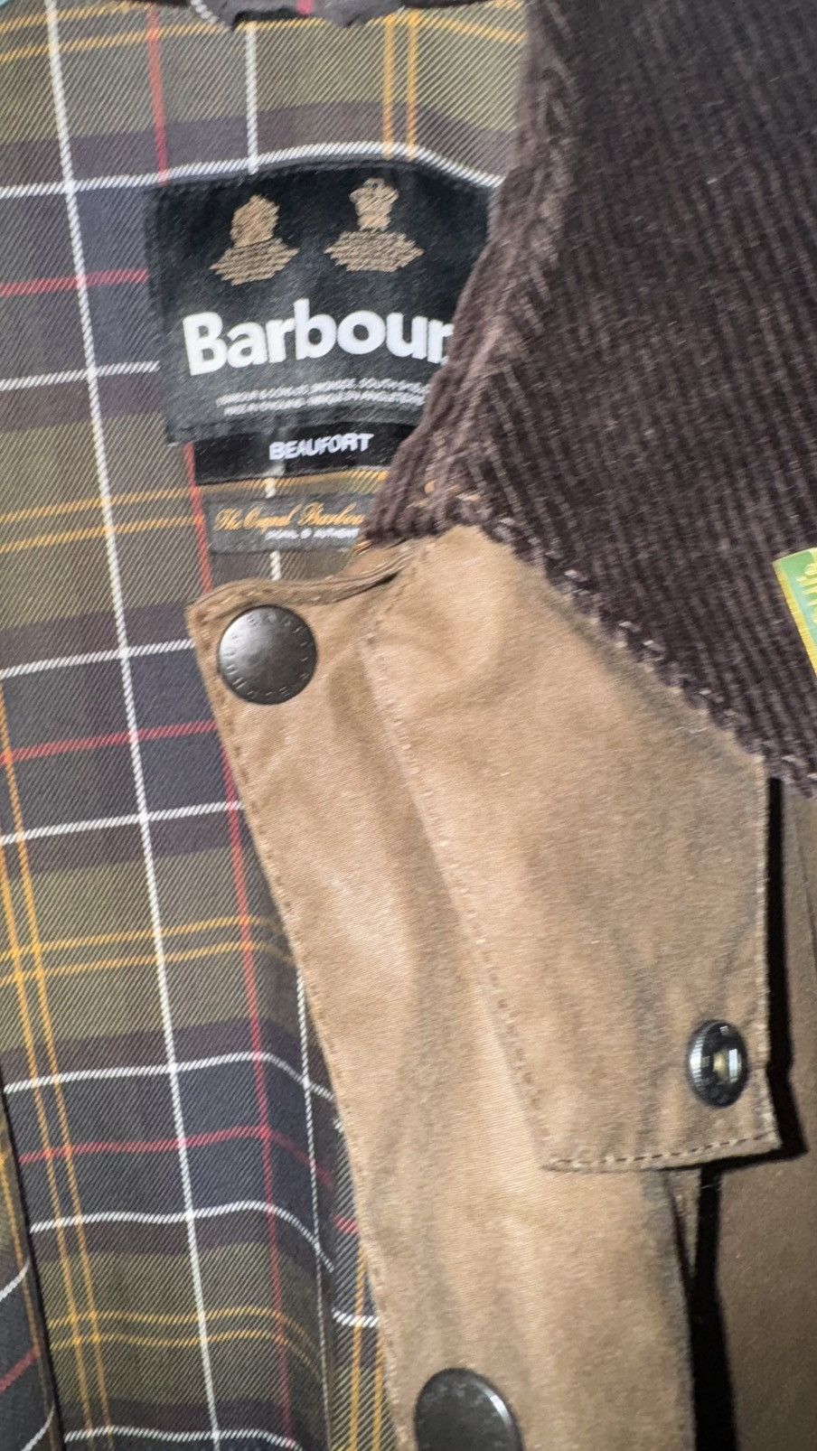 Barbour Barbour Badale brown waxed men’s jacket Size US L / EU 52-54 / 3 - 4 Thumbnail