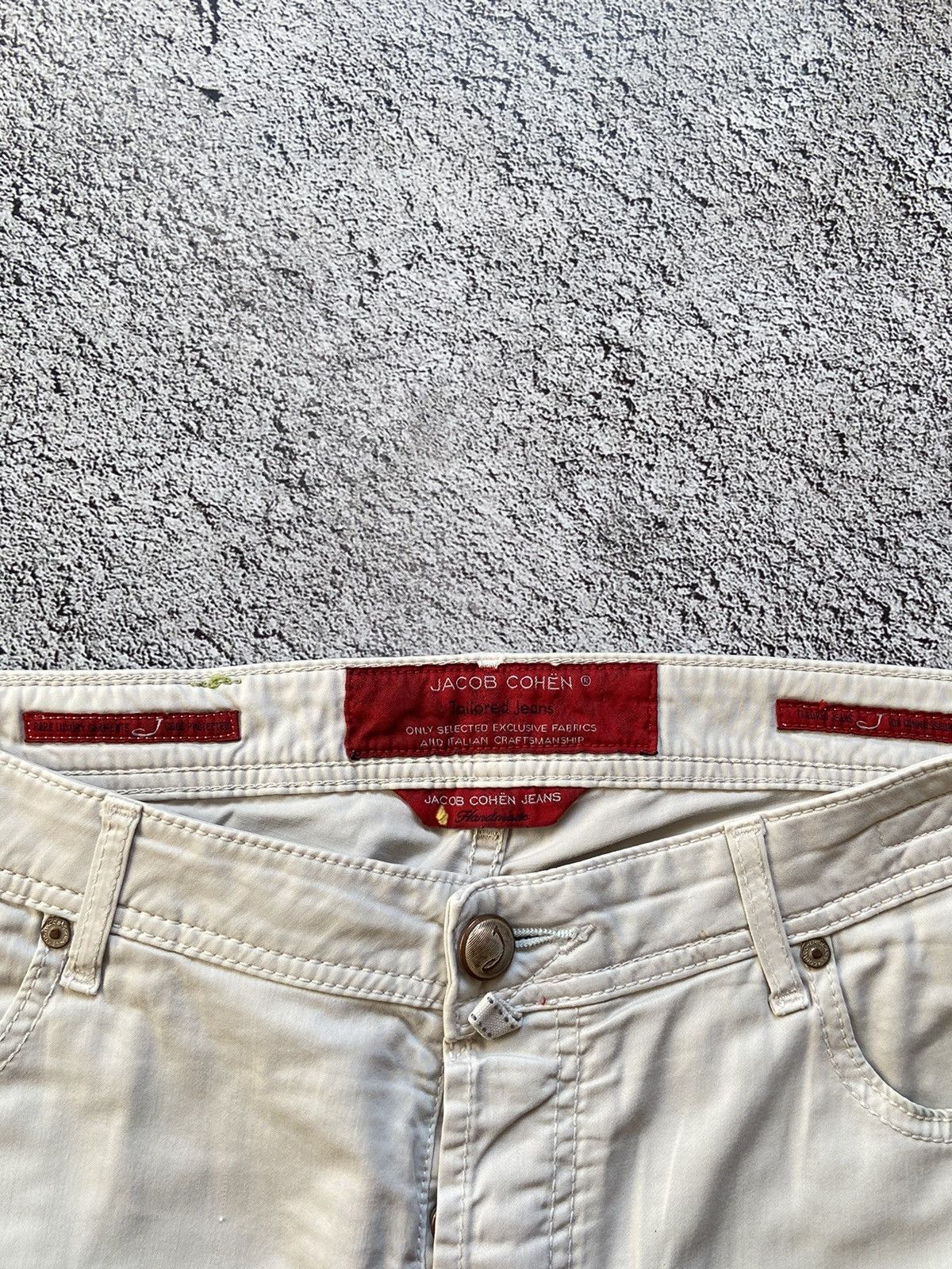Jacob Cohen × Vintage Vintage Jacob Cohen Pants Made In Italy Size US 36 / EU 52 - 8 Thumbnail