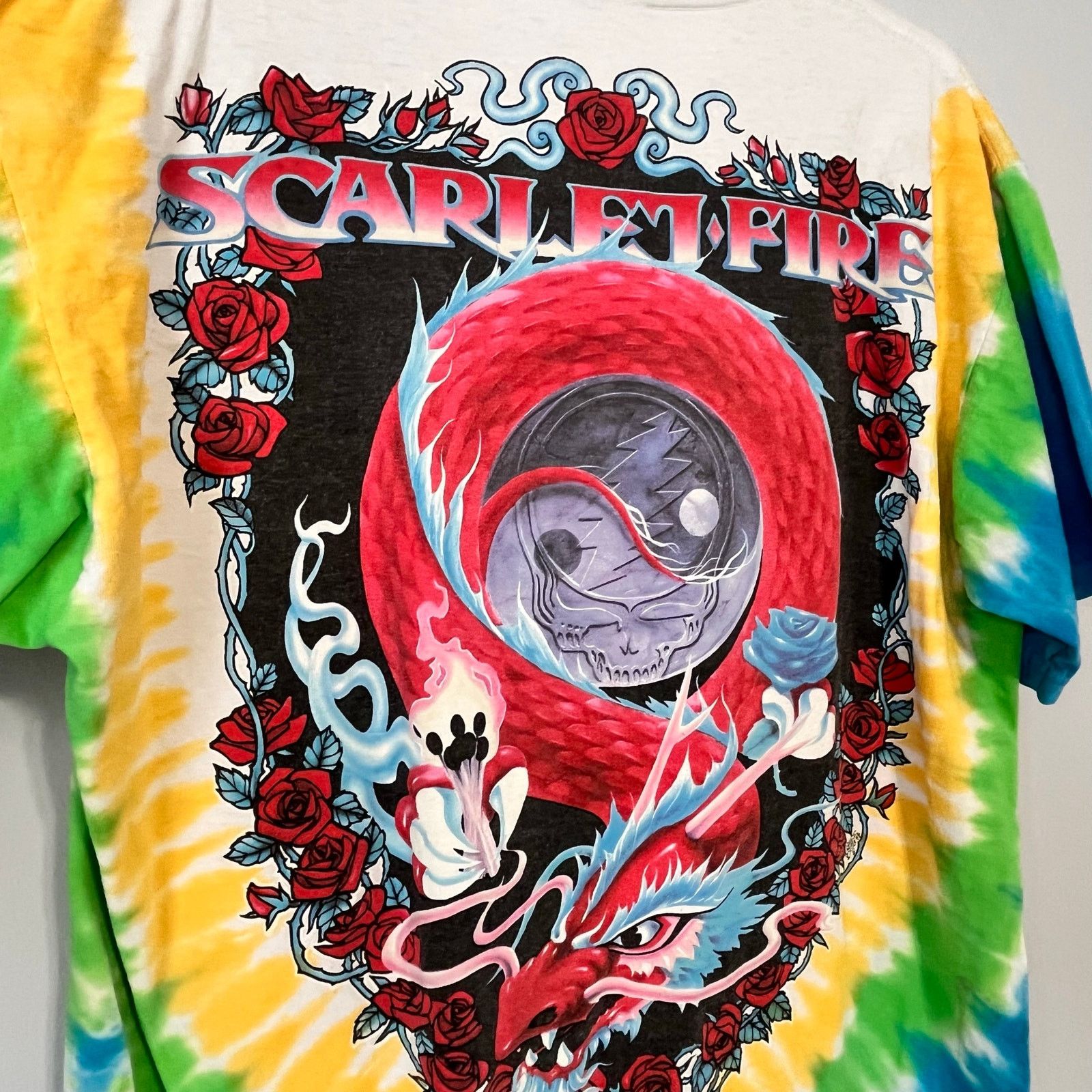 Liquid Blue Vintage 1997 Grateful Dead Scarlet Fire Tee Shirt L 90's Size US L / EU 52-54 / 3 - 6 Thumbnail