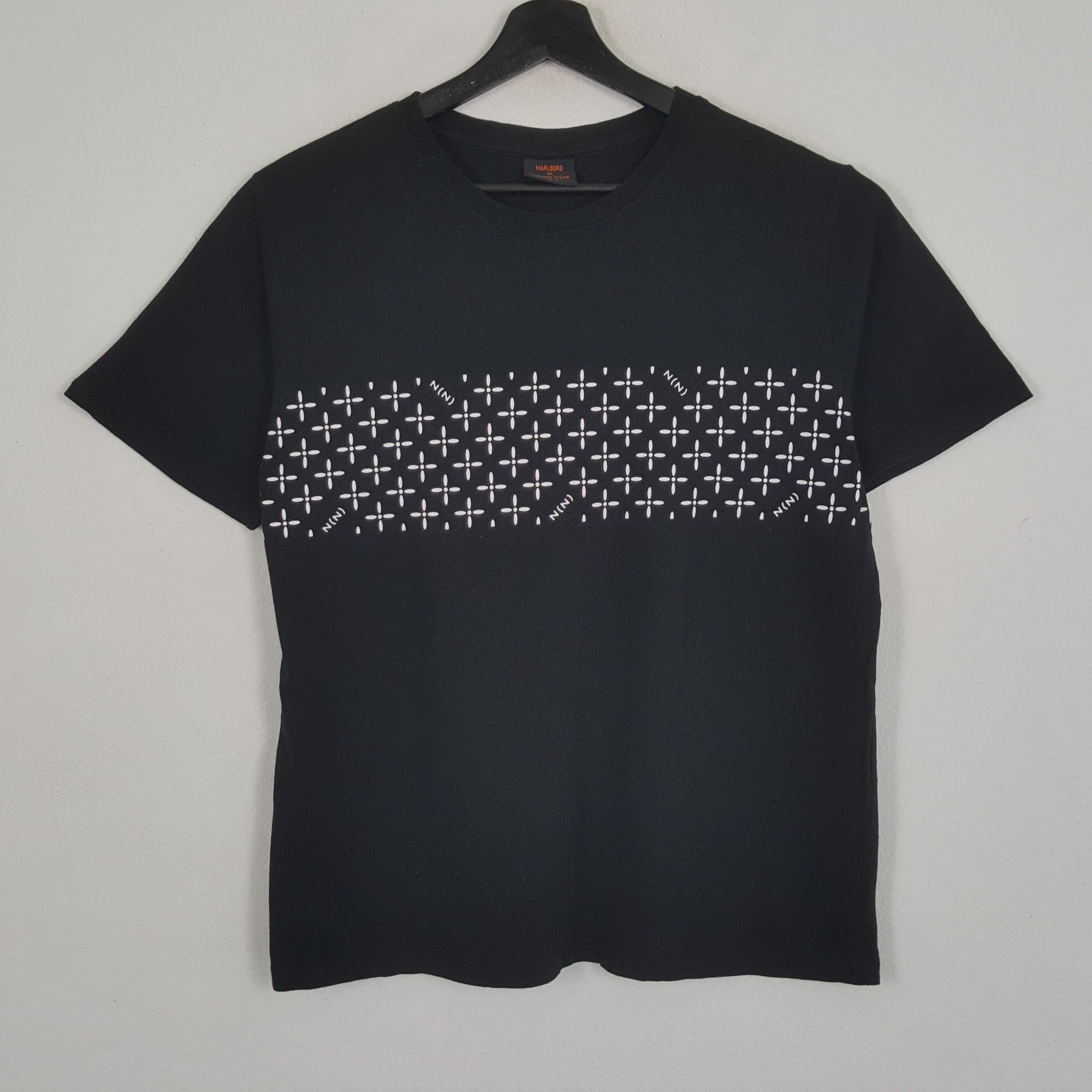 Marlboro × Number (N)ine × Vintage MARLBORO x NUMBER (N)INE Japanese Brand Custom Art Tshirt Size US L / EU 52-54 / 3 - 3 Thumbnail