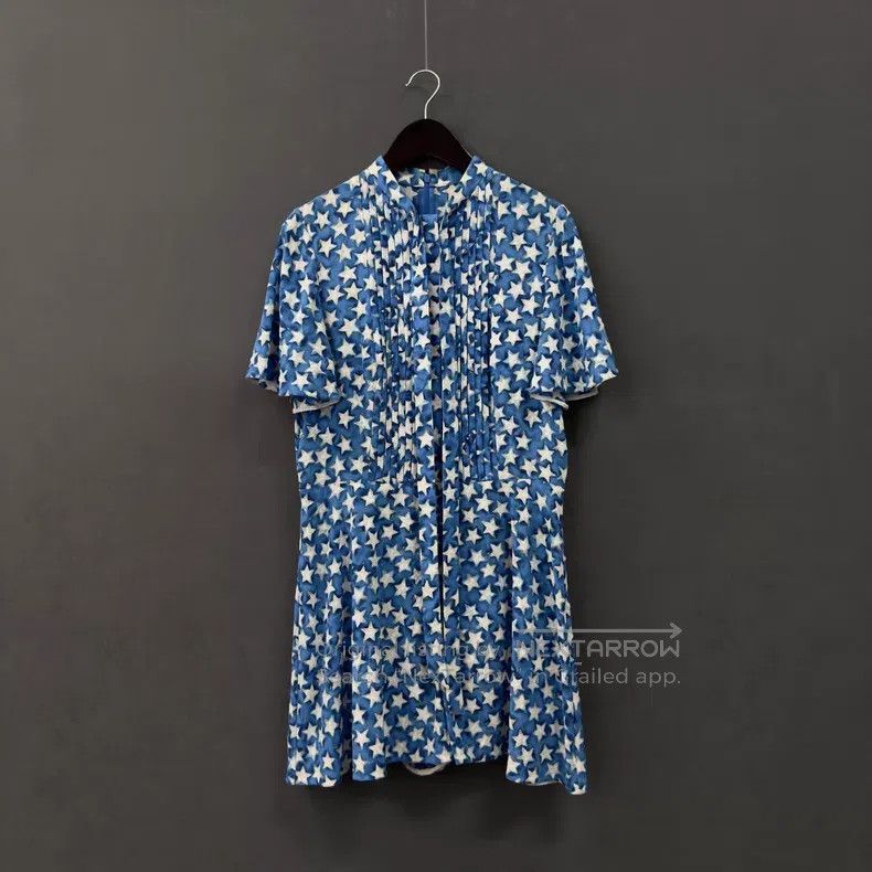 Valentino Valentino Main line blue mulberry silk jumpsuit Size S / US 4 / IT 40 - 1 Thumbnail
