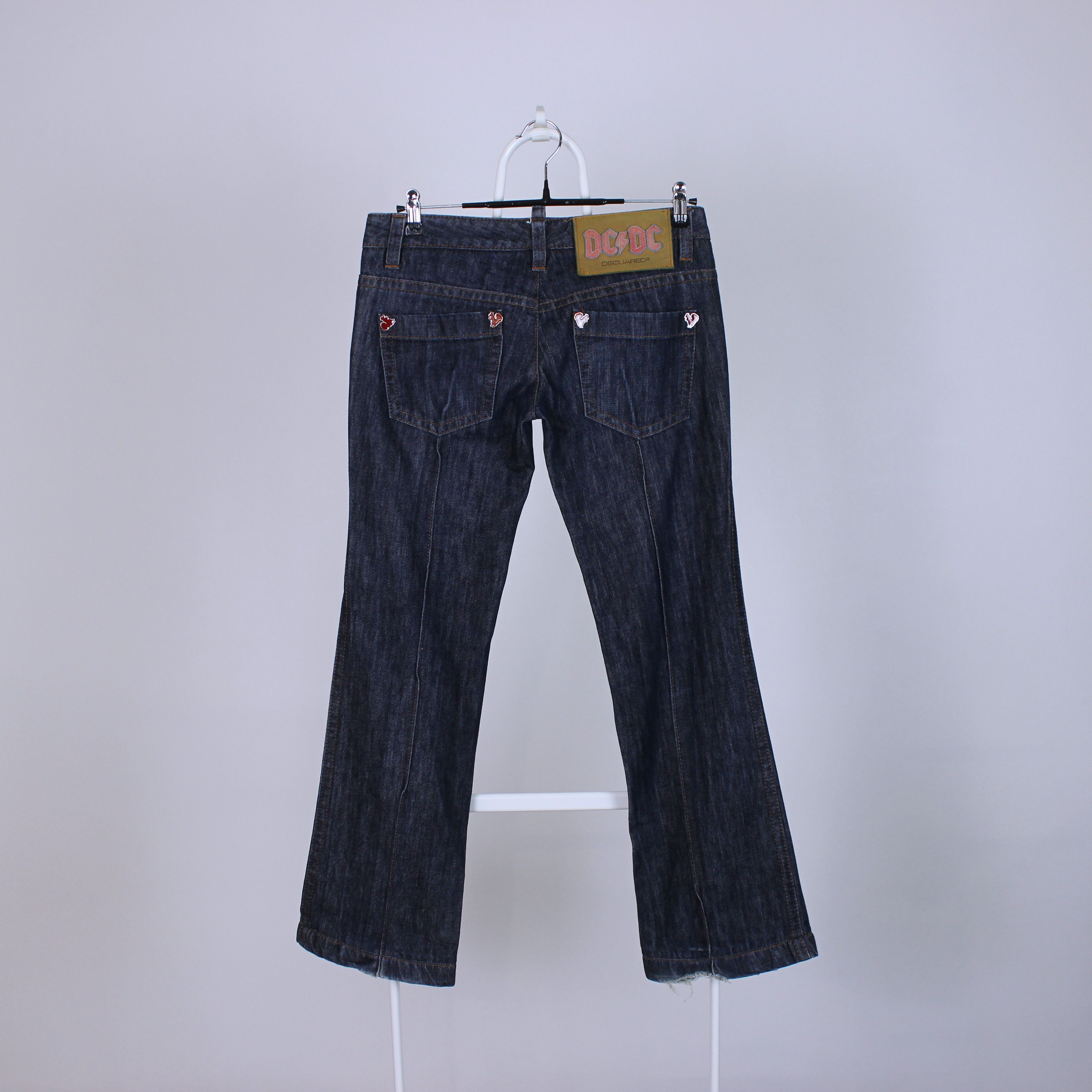 AC/DC Dsquared2 AC/DC vintage women denim jeans Canada US 4 6 Size 28" / US 6 / IT 42 - 1 Thumbnail