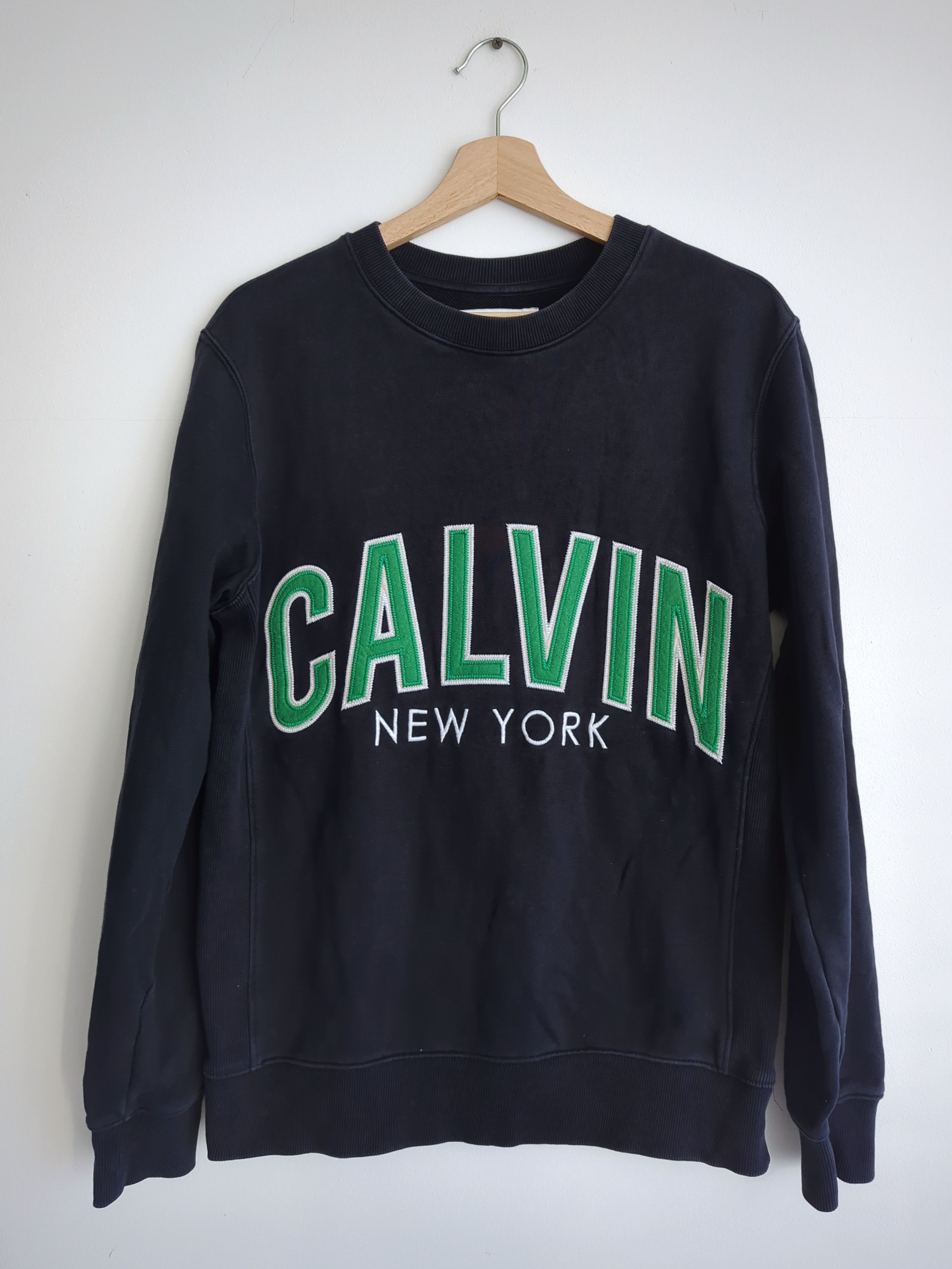Calvin Klein Calvin Klein Jeans New York Crewneck Navy Sweatshirt Size US S / EU 44-46 / 1 - 1 Thumbnail