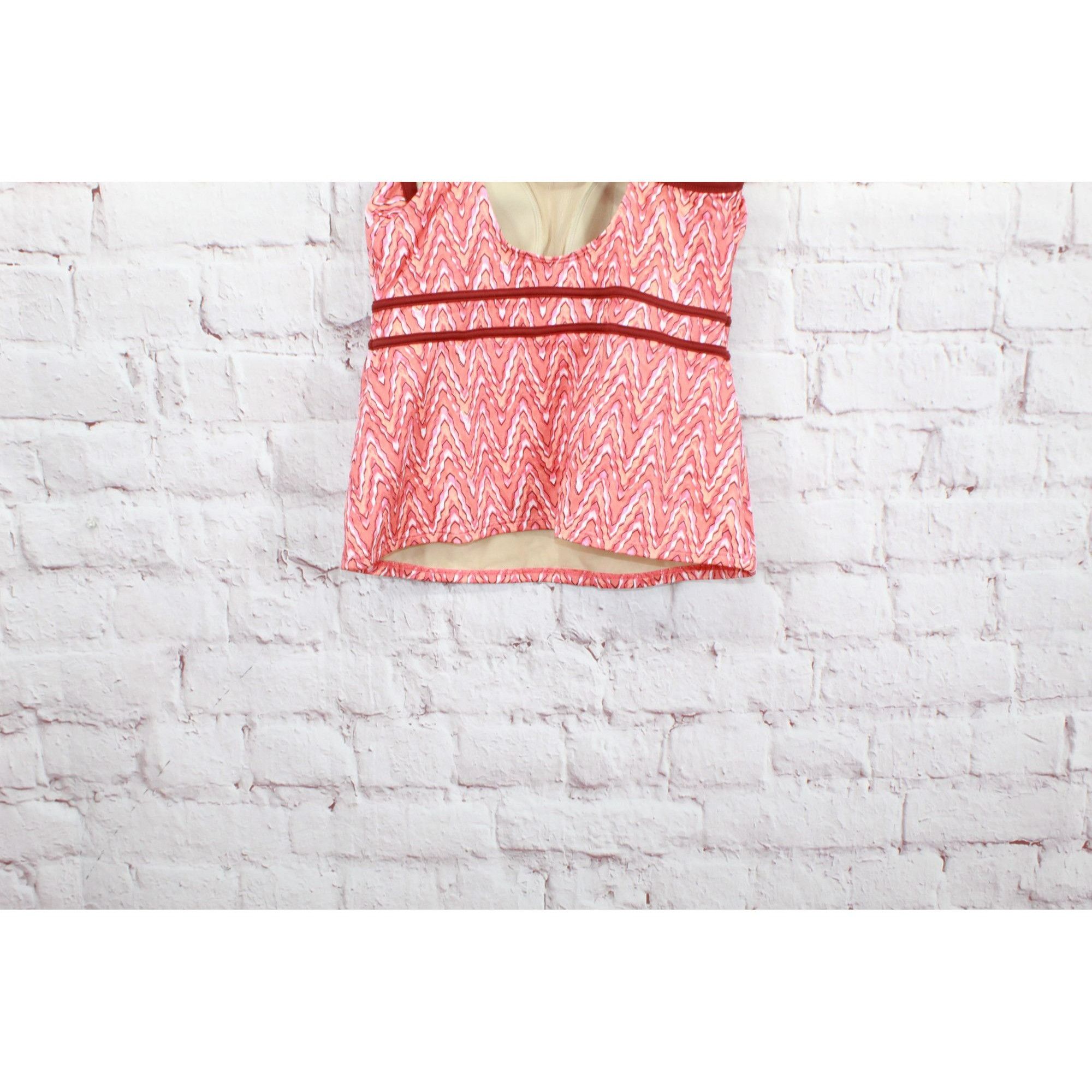L.L. Bean LL Bean Women's Tankini Swimsuit Top Lined Cups Print Size S / US 4 / IT 40 - 5 Thumbnail