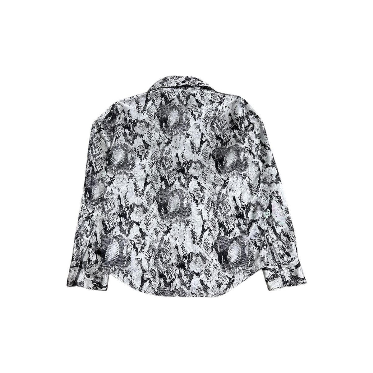 Japanese Brand × Le Grande Bleu (L.G.B.) × semanticdesign 🔥Sick Y2K Semantic Design Snakeskin Shirt Goth Punk Size US L / EU 52-54 / 3 - 6 Thumbnail