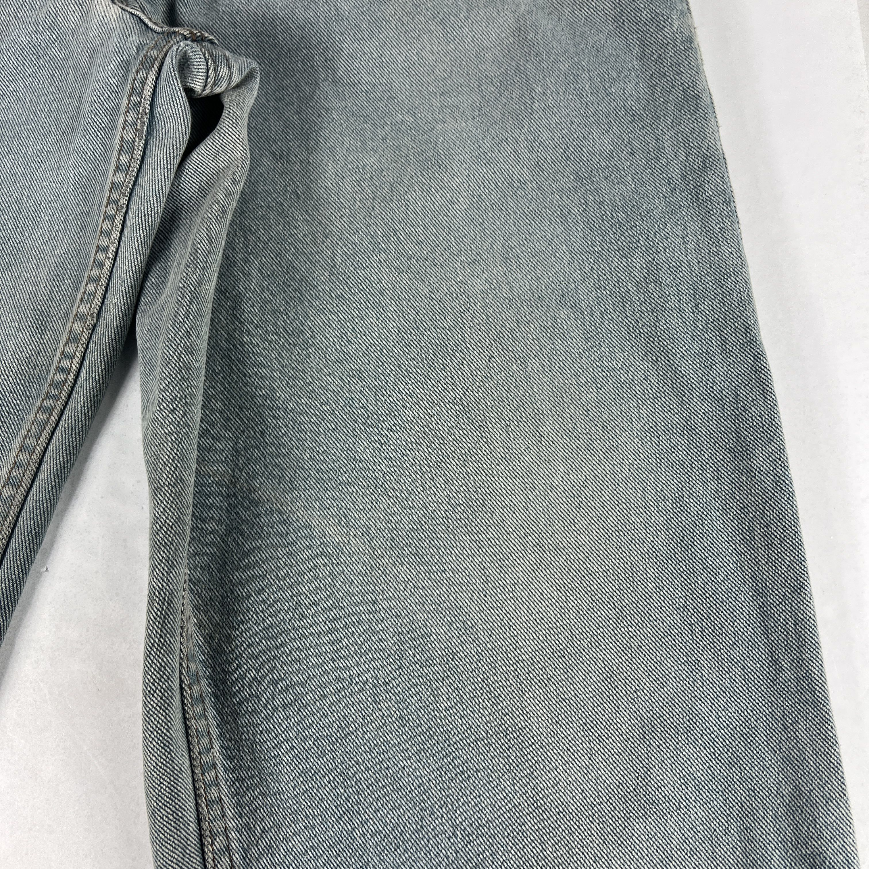 Levi's × Vintage VTG Levi's Jeans 560 Loose Fit Tapered Green Faded Denim Size US 33 - 5 Thumbnail