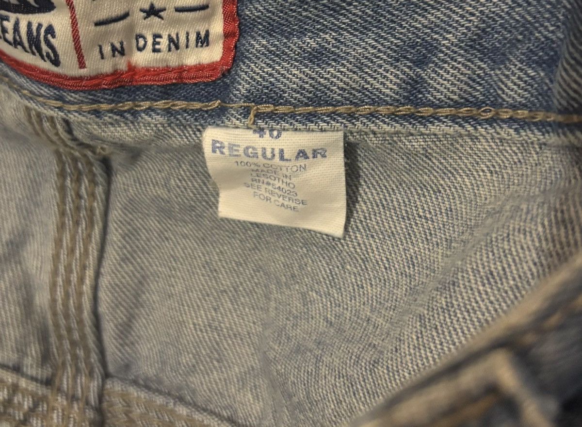 Old Navy × Vintage Vintage Y2K Light Blue Carpenter Jeans Old Navy Size US 40 / EU 56 - 3 Thumbnail