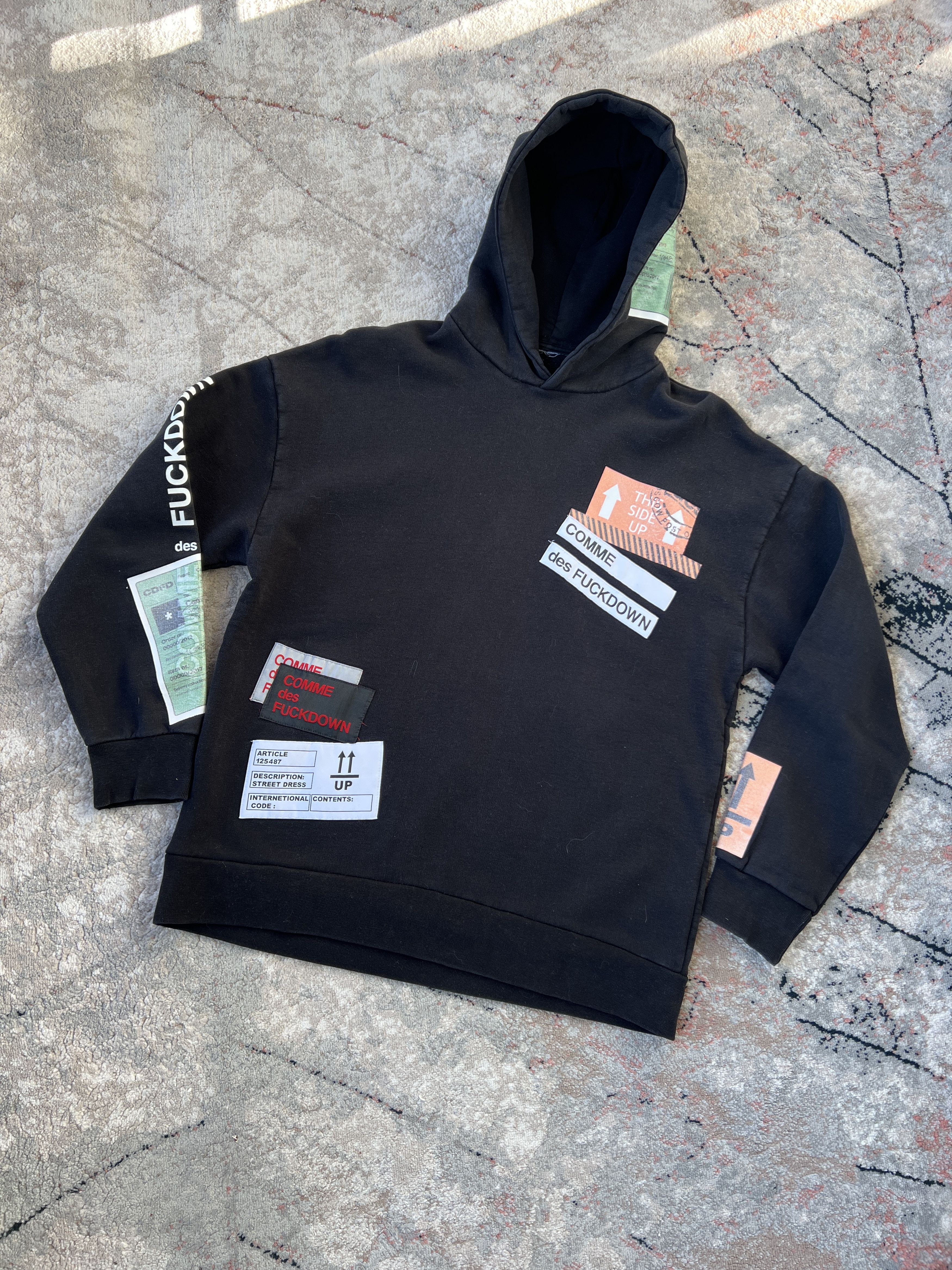 usa製 COMME des FUCKDOWN プルオーバーパーカー フーディー 楽天市場】comme des fuckdown（パーカー｜トップス）：メンズ