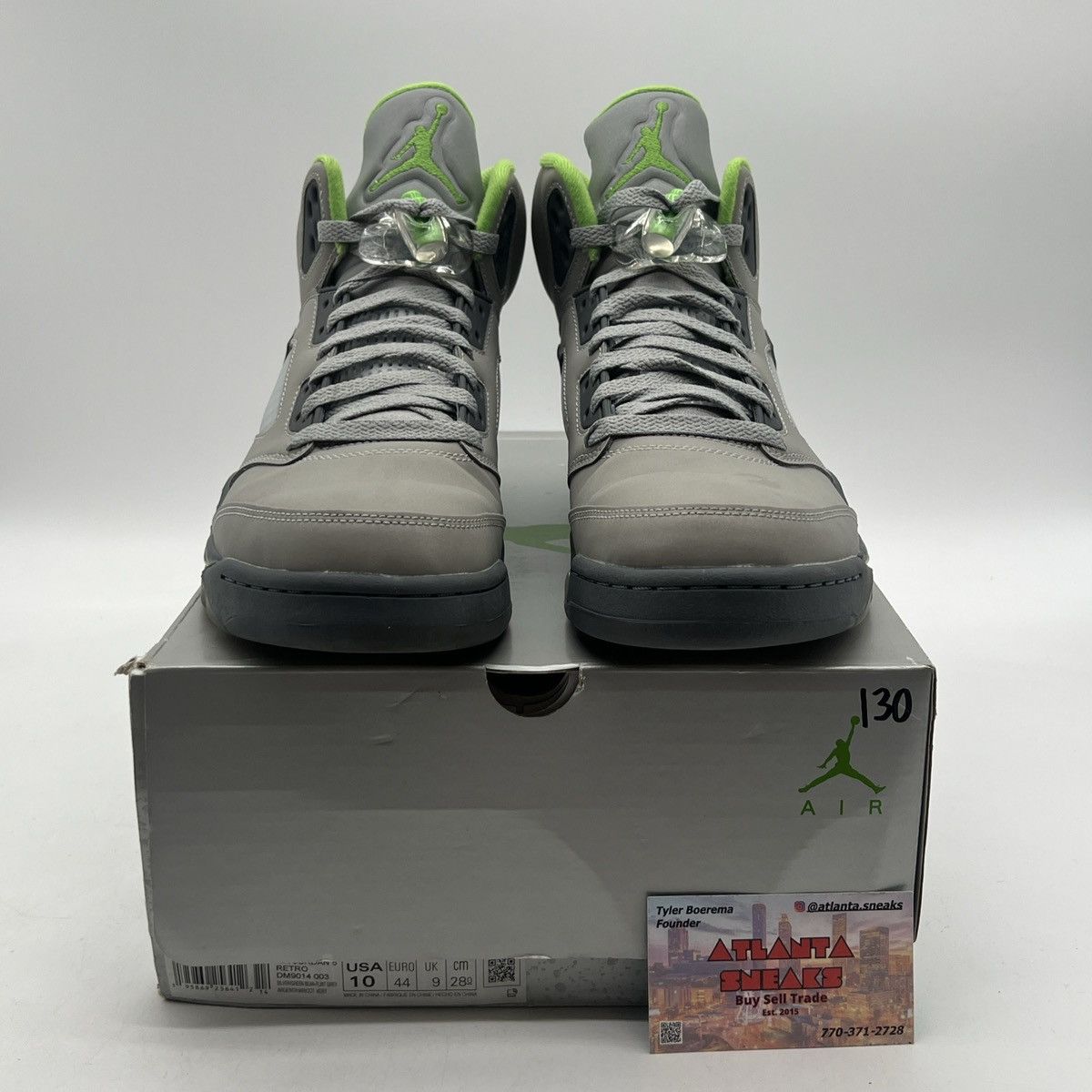 Jordan Brand Air Jordan 5 green bean Size US 10 / EU 43 - 2 Thumbnail
