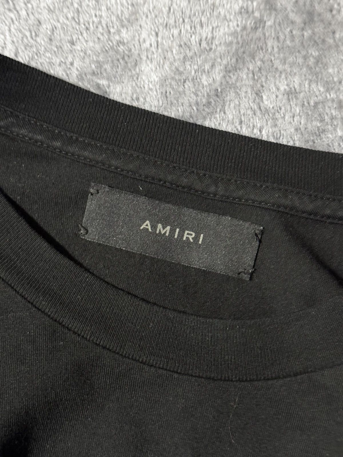 Amiri AMIRI BLACK CORE LOGO TEE Size US S / EU 44-46 / 1 - 8 Thumbnail