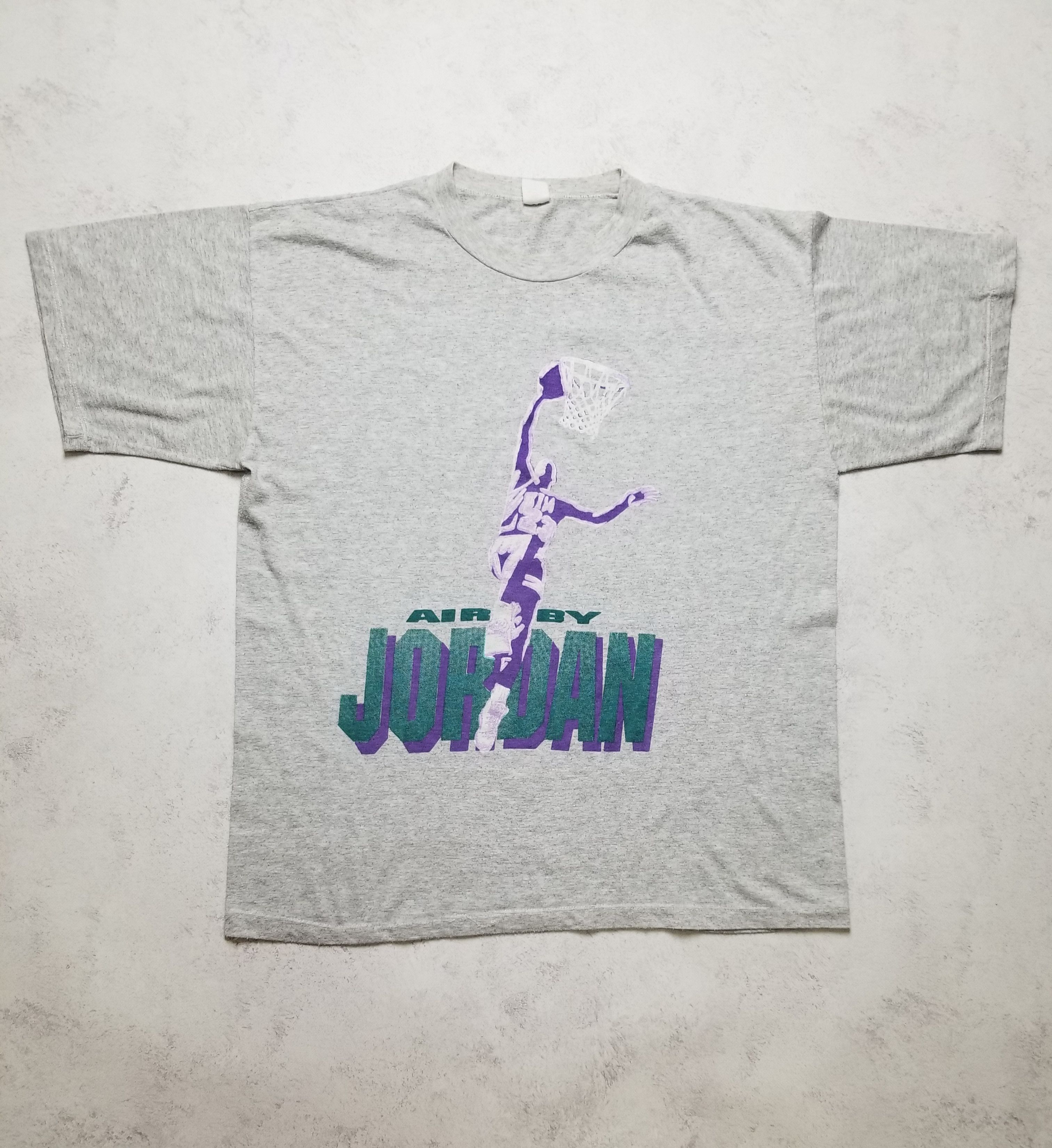 Other vintage 1990s Michael Jordan t-shirt Air by Jordan Size US M / EU 48-50 / 2 - 1 Thumbnail