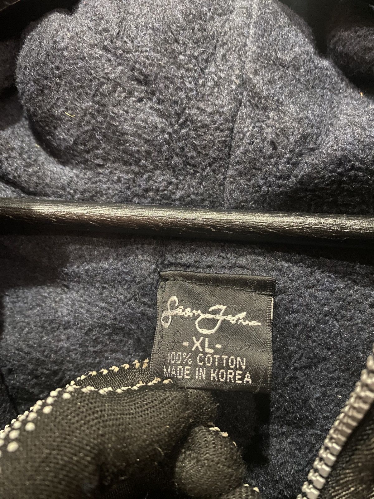 Sean John Vintage Sean John Hooded Fleece Jacket Made in Korea Size US XL / EU 56 / 4 - 9 Thumbnail