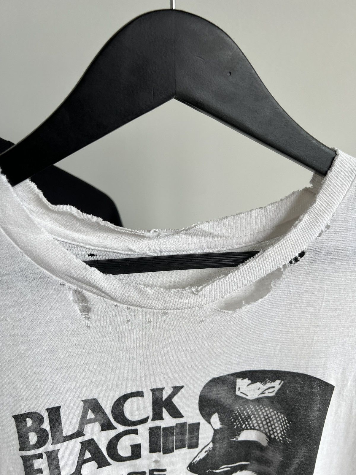 Band Tees Vintage Single Stitch Black Flag Police Story Tee Size US XL / EU 56 / 4 - 5 Thumbnail