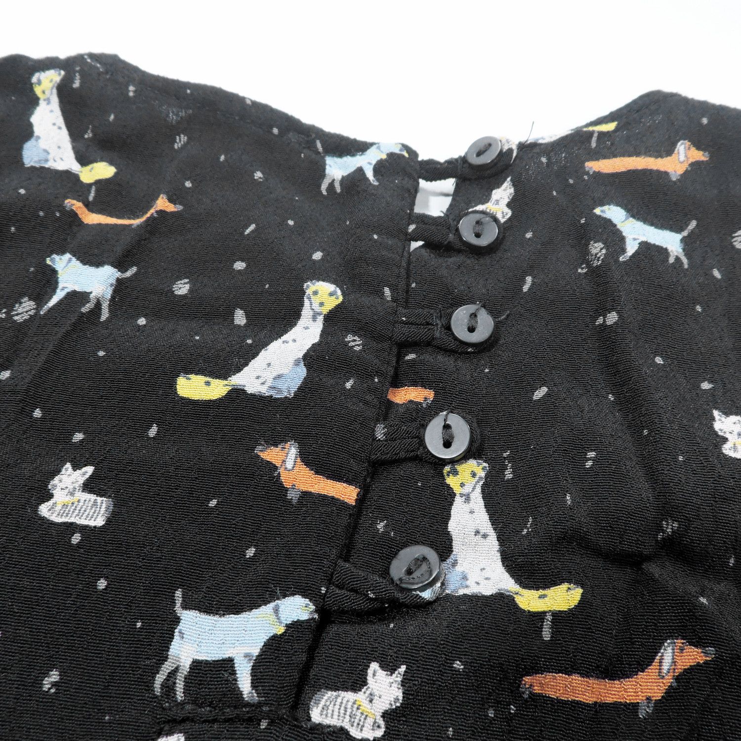 Zara ZARA TRAFALUC COLLECTION DOG PRINTED PATTERN MINI DRESS Size S / US 4 / IT 40 - 12 Thumbnail