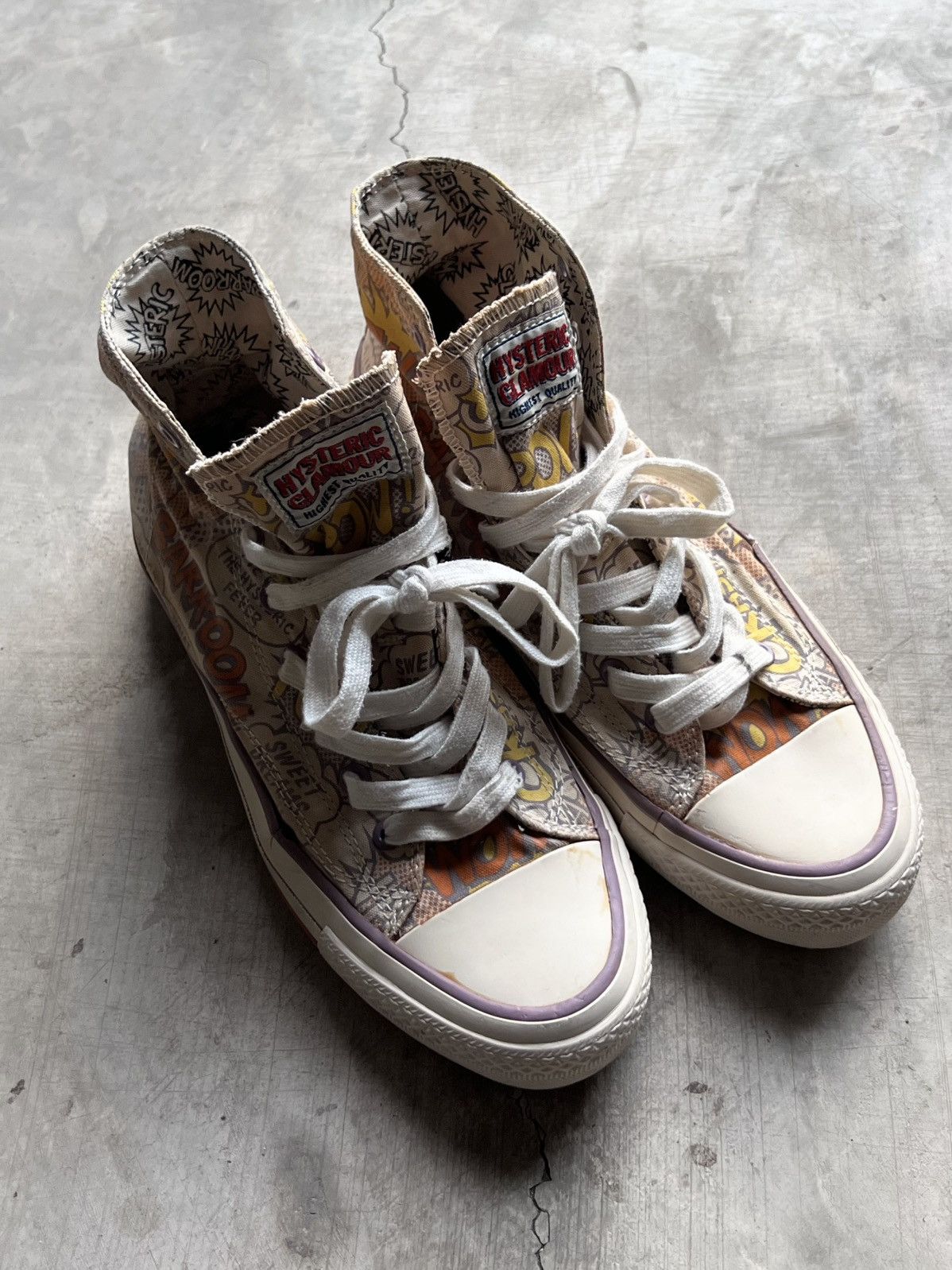 Hysteric Glamour Hysteric Glamour Comic Sneakers Size US 8.5 / EU 41-42 - 3 Thumbnail
