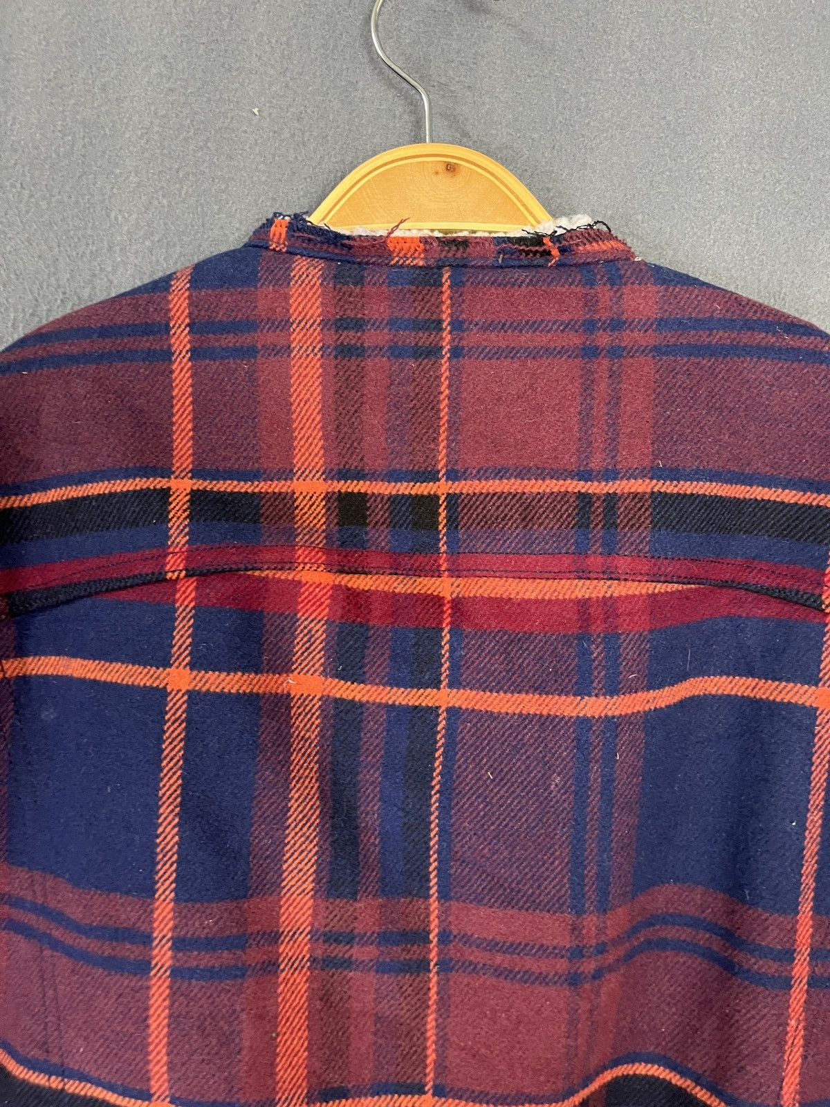 Levi's × Levi's Vintage Clothing Levis Plaid Sherpa Button Up Jacket Size US M / EU 48-50 / 2 - 6 Thumbnail