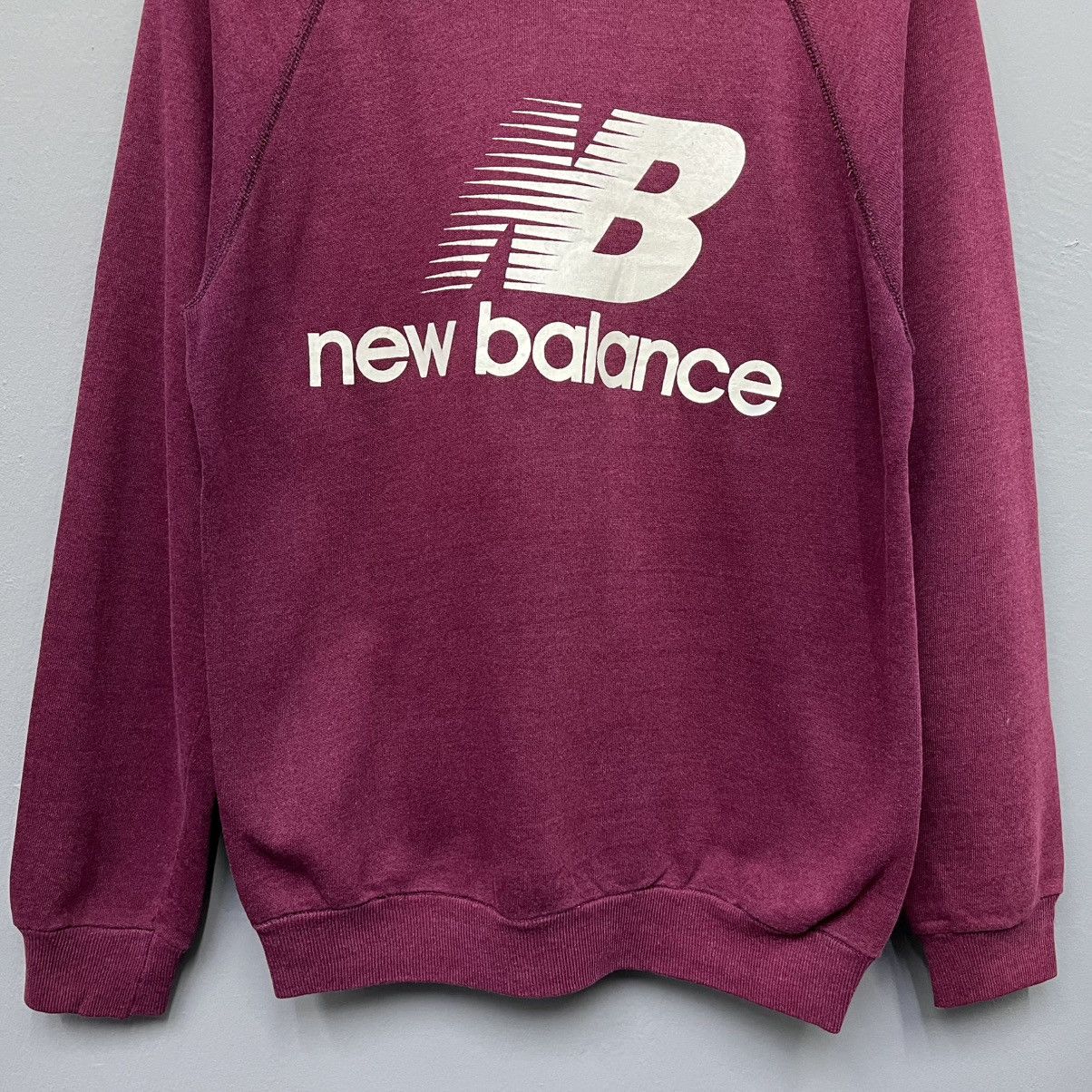 Hanes × New Balance Vintage 80s New Balance Crewneck Sweatshirt Size US M / EU 48-50 / 2 - 4 Thumbnail