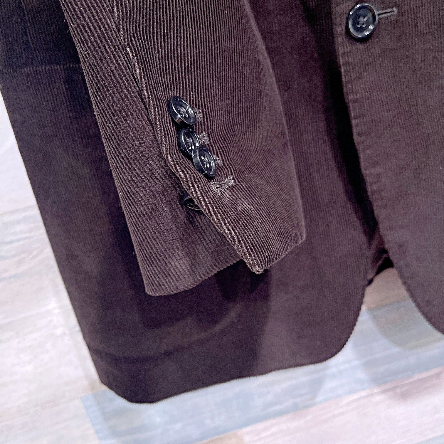 Banana Republic Banana Republic Slim Corduroy Sport Coat Brown Pontoglio 40R Size 40R - 4 Thumbnail