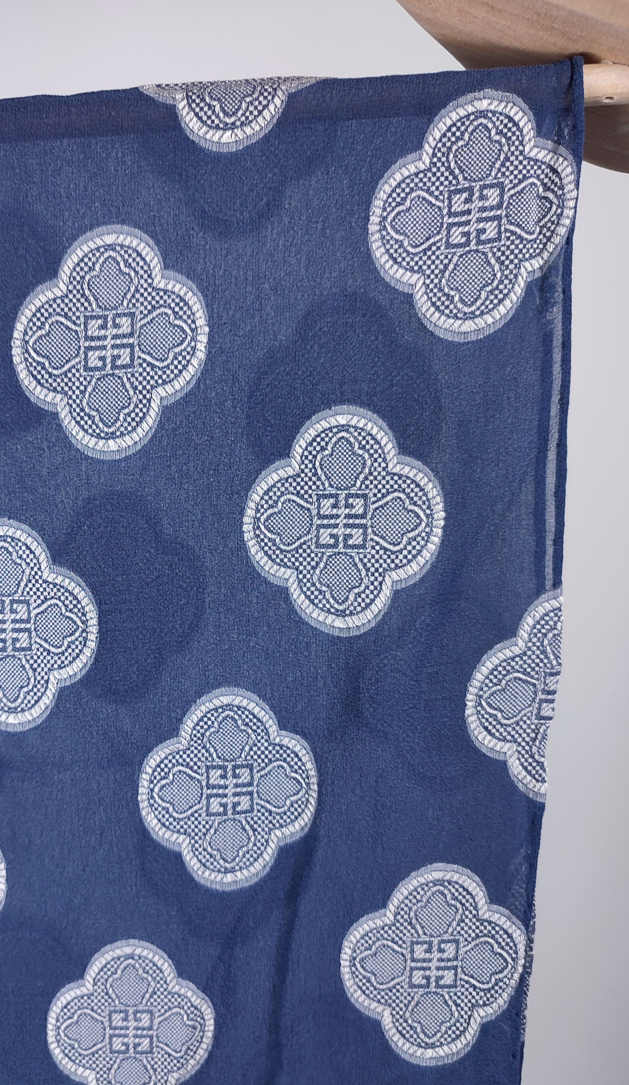 Givenchy Givenchy Logo 4G Monogram Silk Scarf Size ONE SIZE - 10 Thumbnail