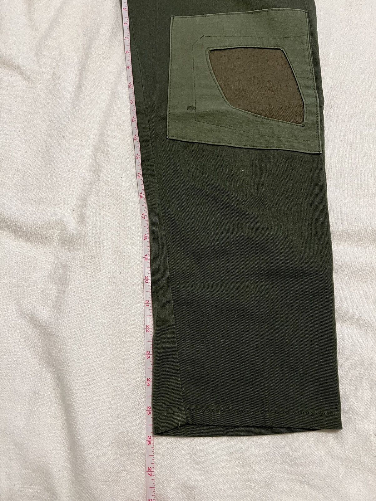 Vintage Fatigue patchwork pants (@denimcowboyy) Size US 28 / EU 44 - 8 Thumbnail