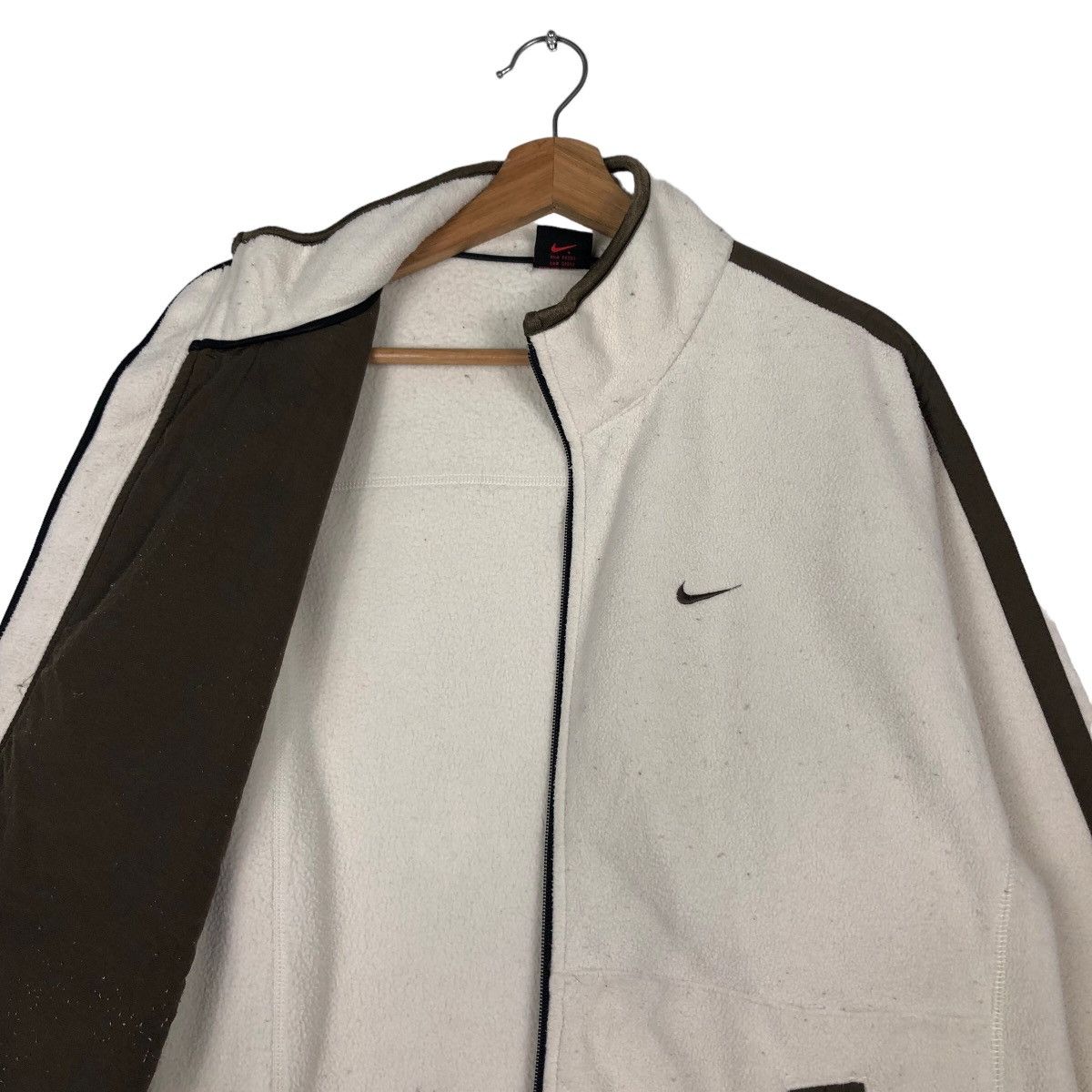 Nike 🔥90’s Vintage Nike Zipper Fleece Jacket Streetwear Size US M / EU 48-50 / 2 - 12 Thumbnail