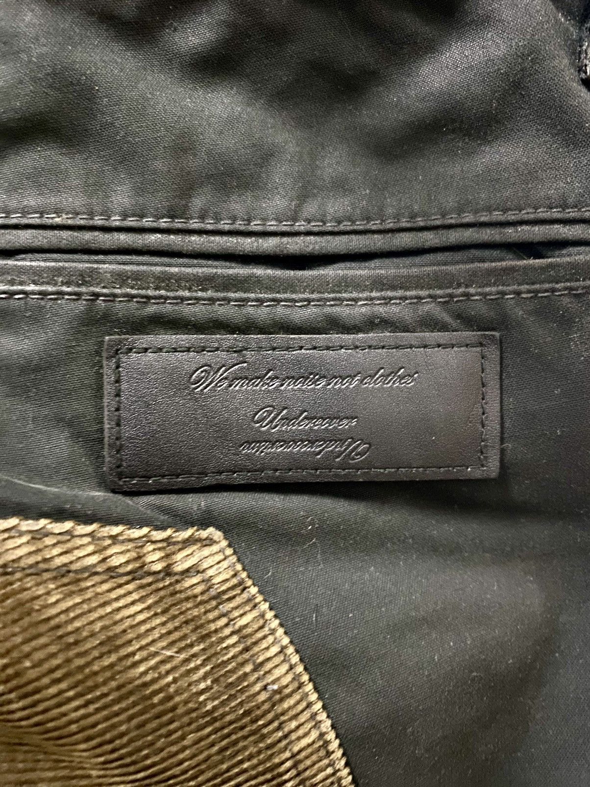 Undercover Vintage Undercover AW08 oiled waxed Cargo Bondage Pants Size US 30 / EU 46 - 9 Thumbnail