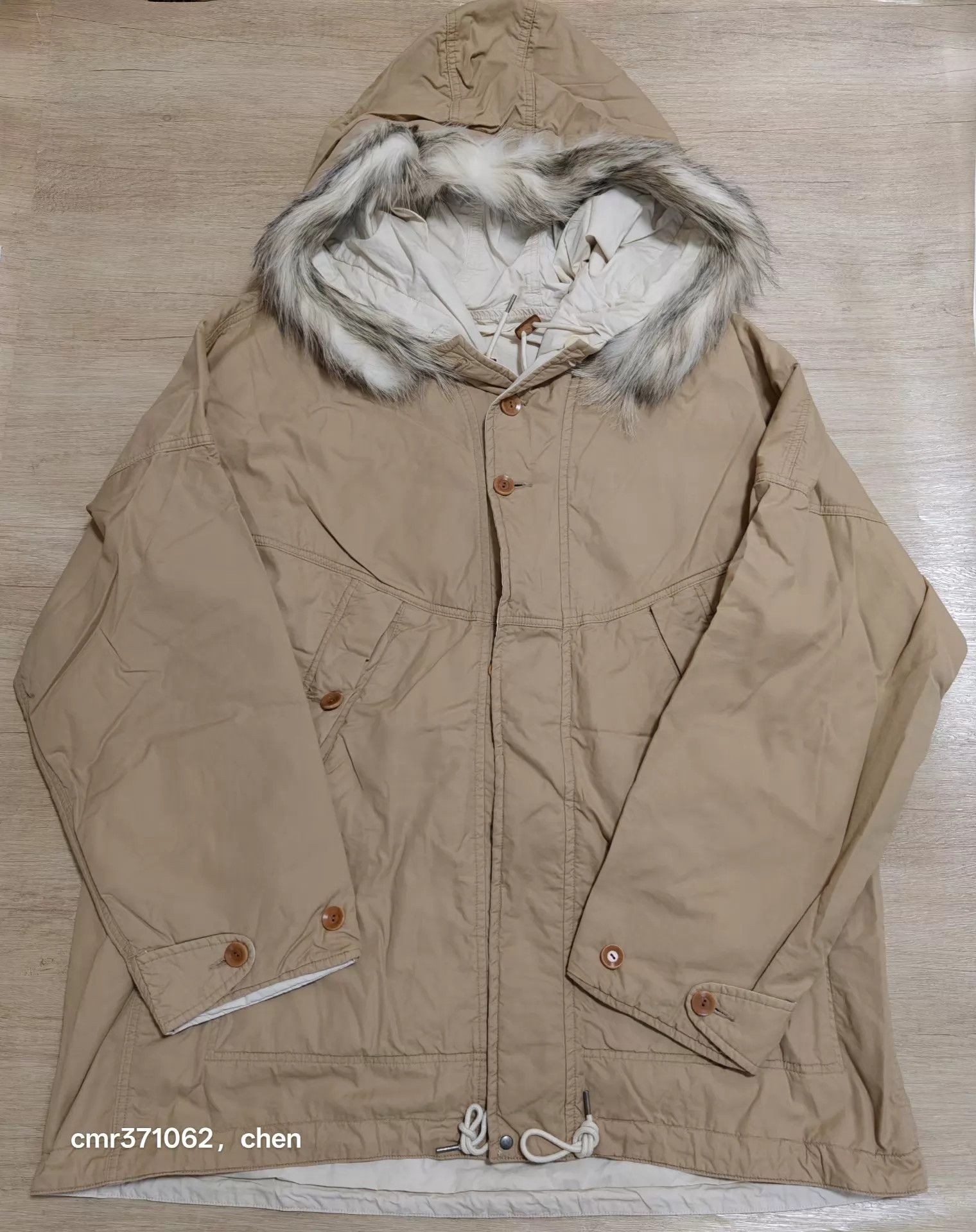 Visvim VISVIM 18AW GLACIER POINT PARKA GIZA C/NY Beige 4 Size US XL / EU 56 / 4 - 1 Thumbnail