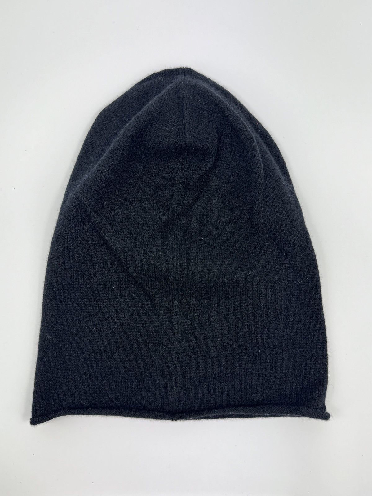Chrome Hearts BLUE TRIPLE CROSS LEATHER PATCH BEANIE Size ONE SIZE - 3 Thumbnail