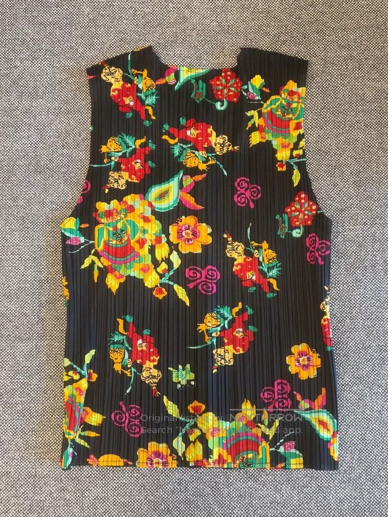 Issey Miyake Issey Miyake Color-block Vest Size L / US 10 / IT 46 - 2 Thumbnail