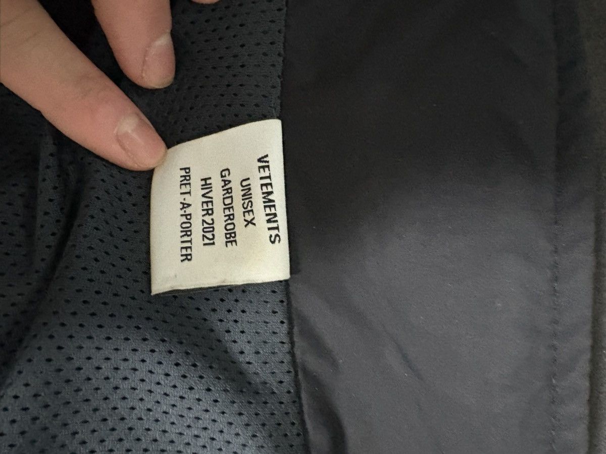 Vetements vetements zip up track jacket Size US M / EU 48-50 / 2 - 8 Thumbnail