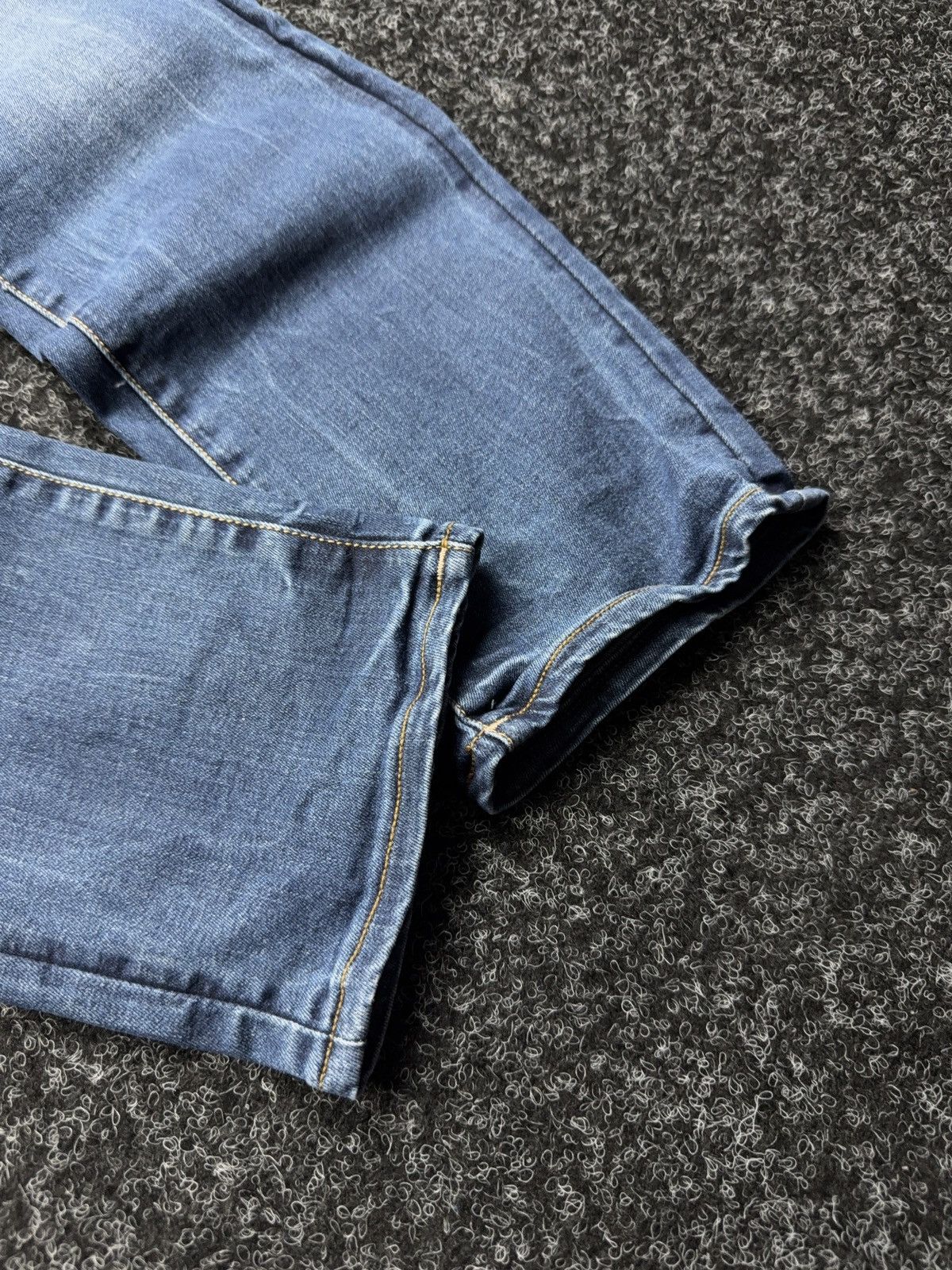 G-Star 00s Y2K G-Star RAW Midge Straight Punk Rock Dark Wash Jeans Size 30" / US 8 / IT 44 - 4 Thumbnail